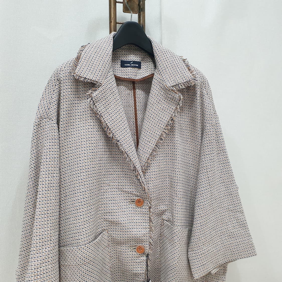 다니엘에스떼 린넨 트위드자켓 (66)새제품 상품이미지2