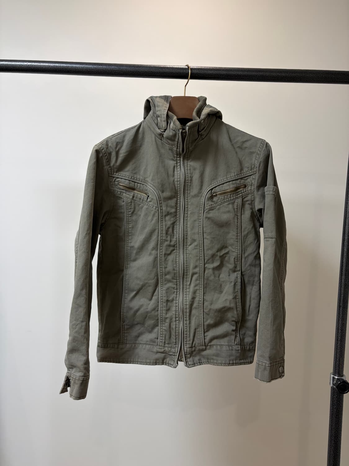 (L) Mr. boon 락시크 y2k 후드 블루종 자켓 상품이미지1