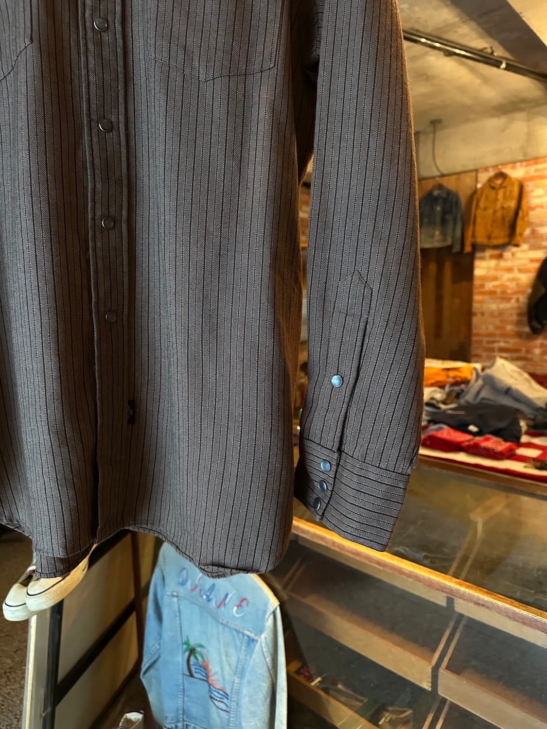 90s 빈티지 더블알엘 RRL 레이온 웨스턴 셔츠 상품이미지3