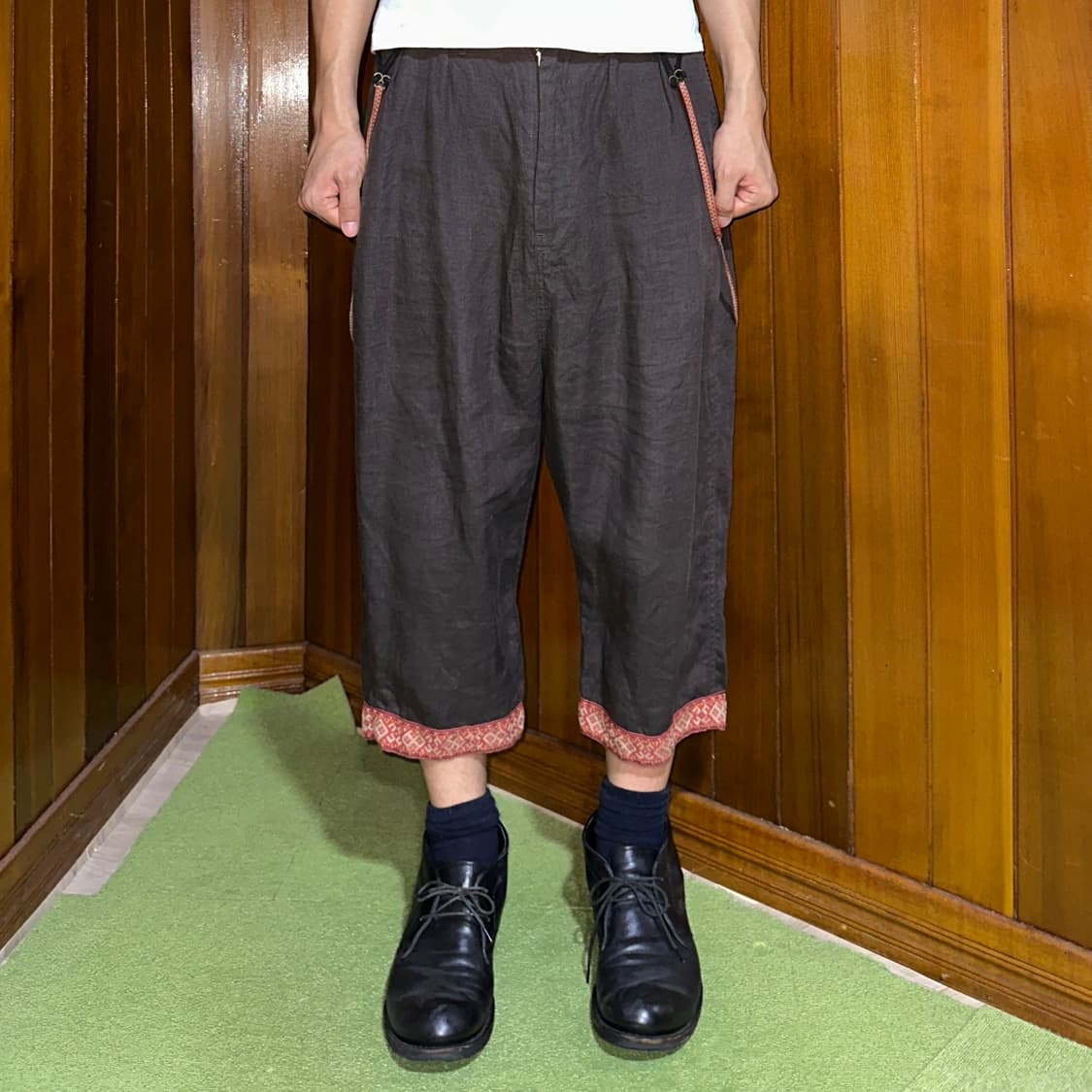 Kapital suspenders linen pants 상품이미지1