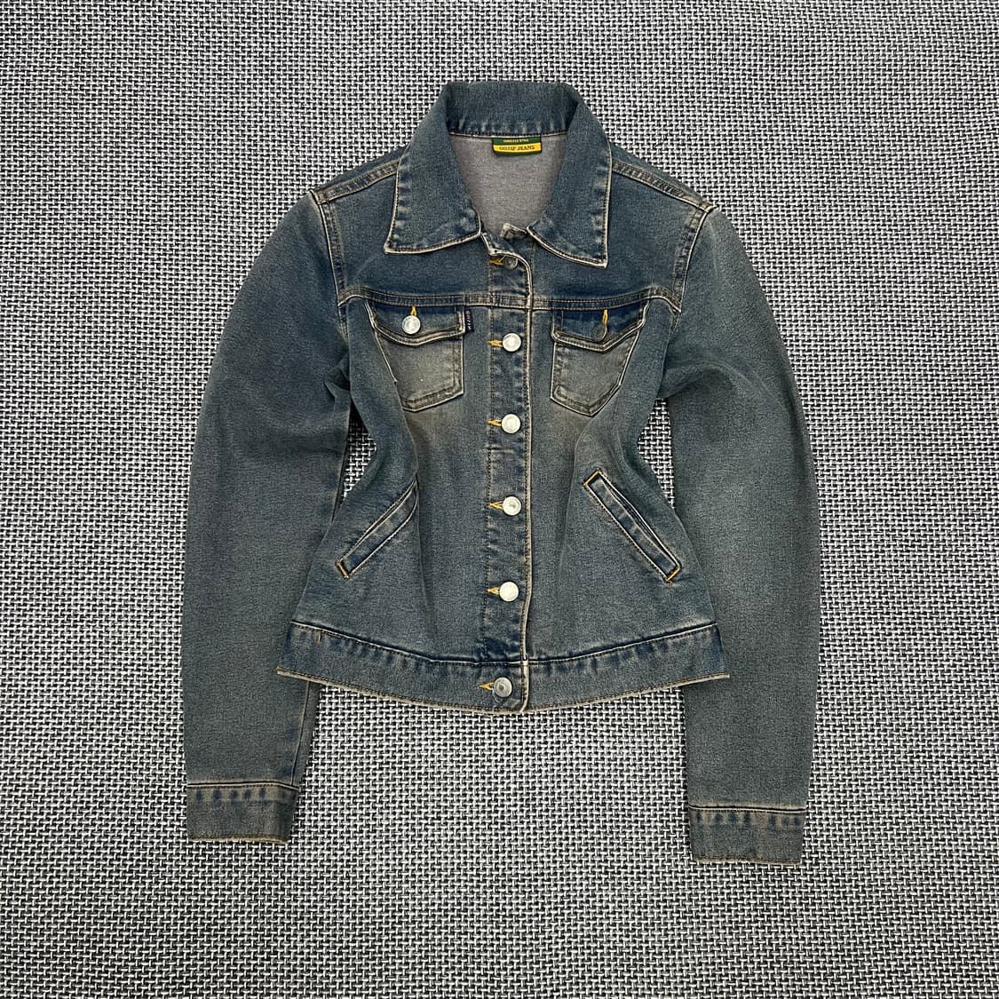 빈티지 워싱 데님자켓 상품이미지1