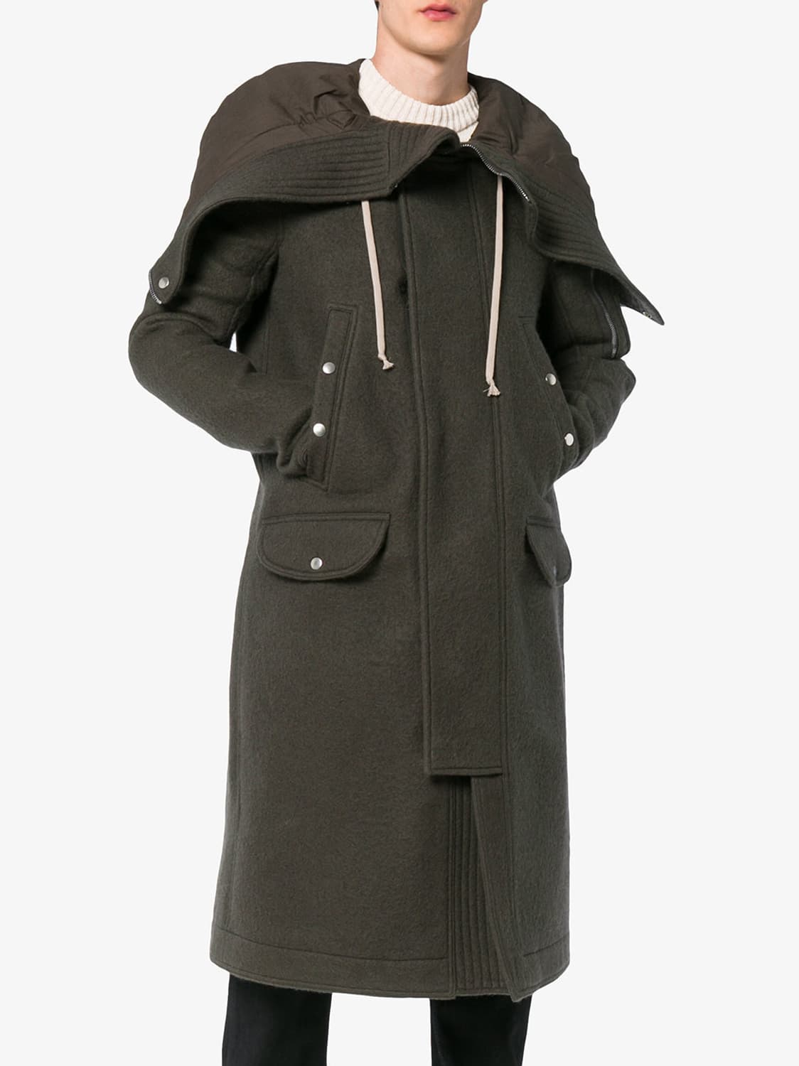 릭오웬스 메가 파카 mega parka dust 상품이미지9