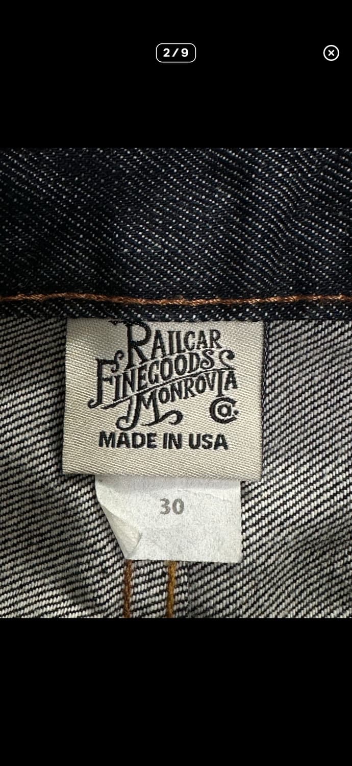 [정품] 레일카 파인 굿즈 (Railcar Fine Goods) 셀비지  상품이미지5