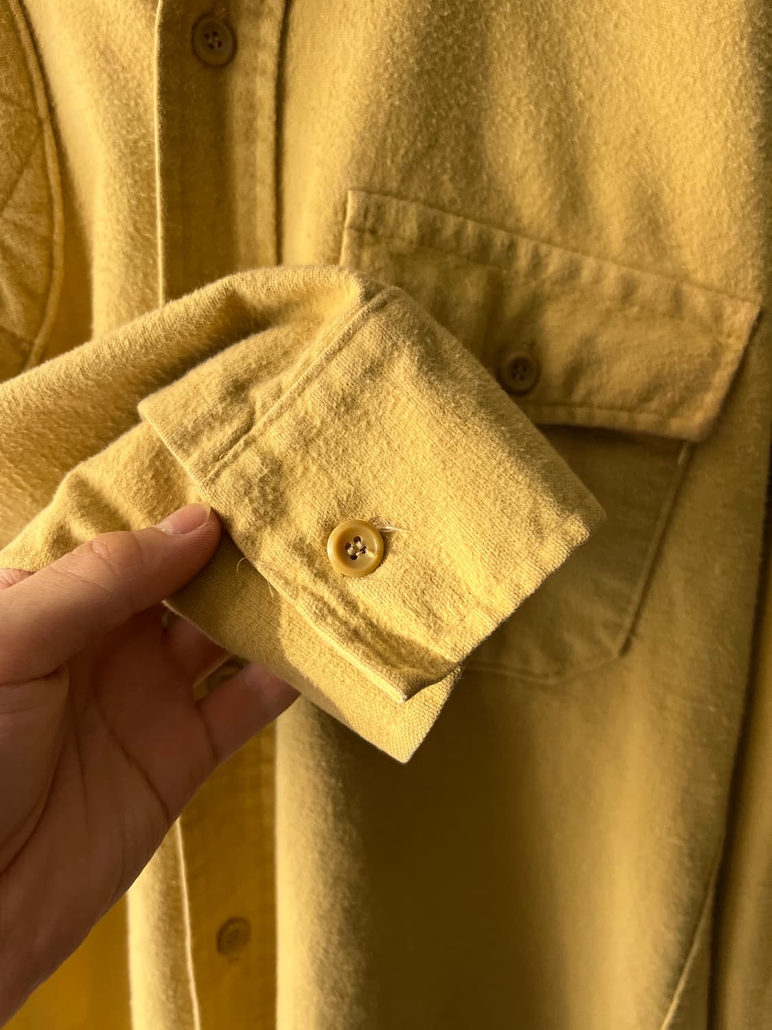 [M]70's Made in USA 샤모아 건패치 헌팅 셔츠 상품이미지7