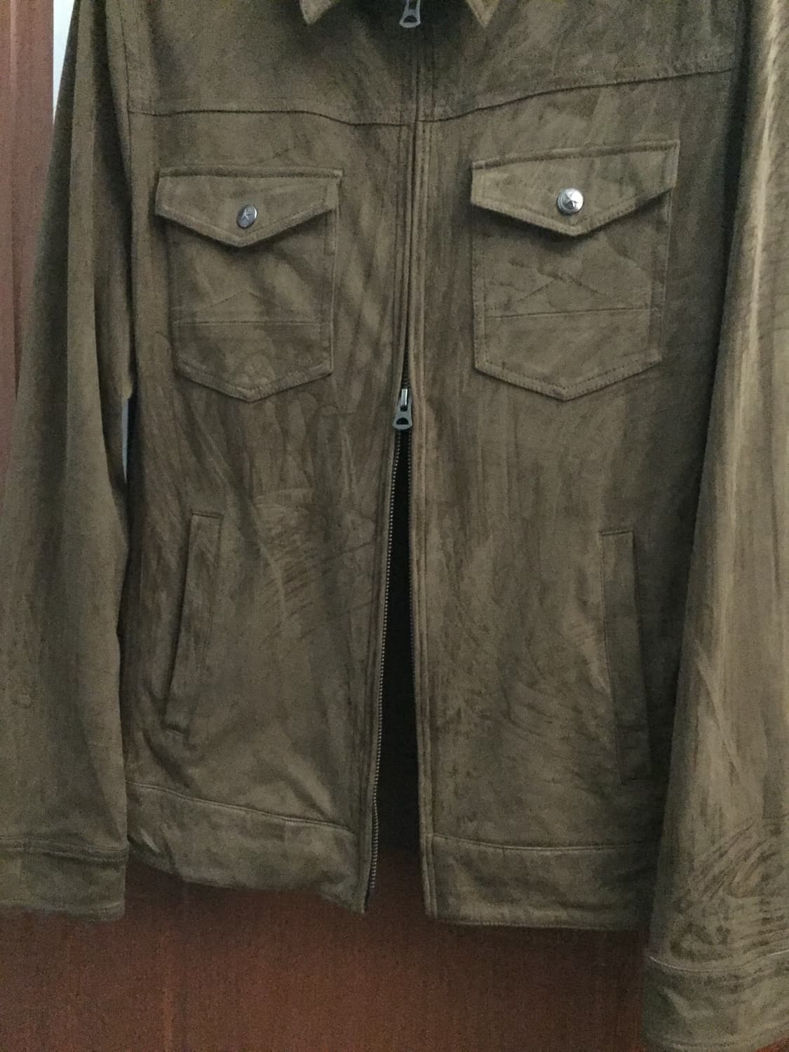 291295=Homme 스웨이드 자켓 상품이미지5