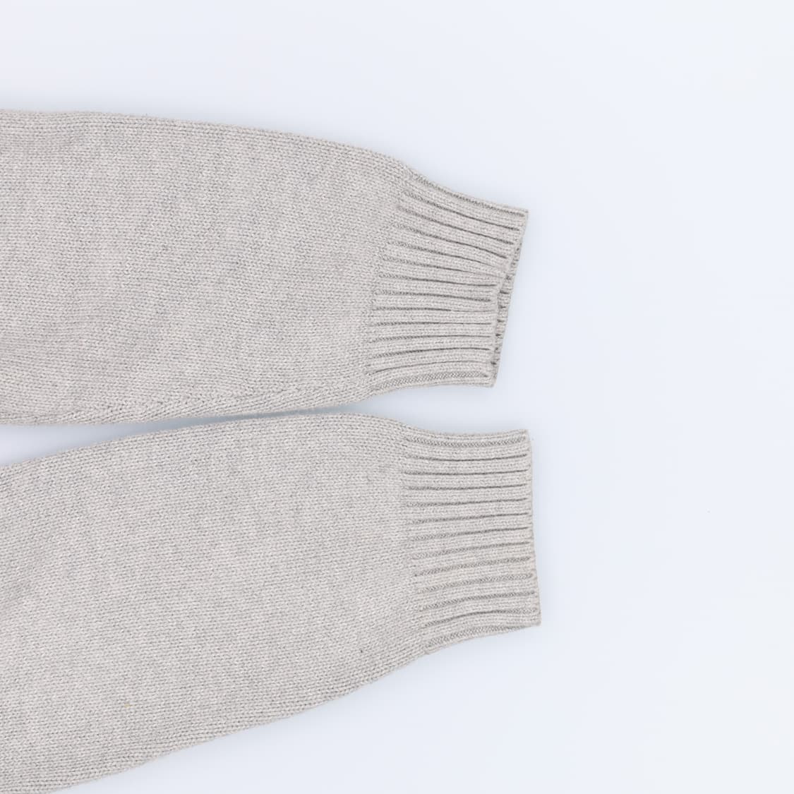 [L] 신형 폴로 QR택 롱슬리브 풀오버 스웨터 니트 회색 3859 상품이미지4