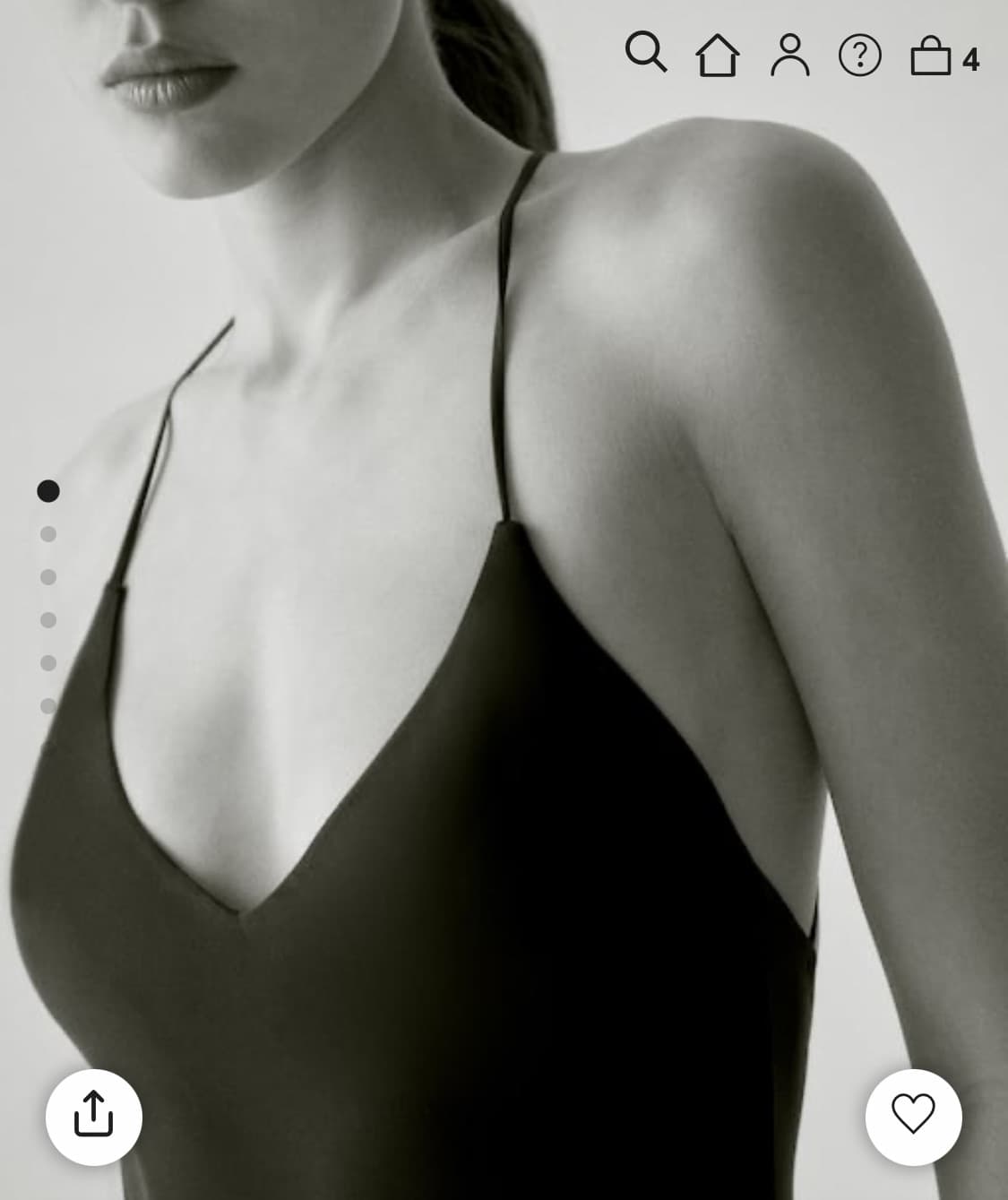 Zara 오픈백스윔수트 S 상품이미지3