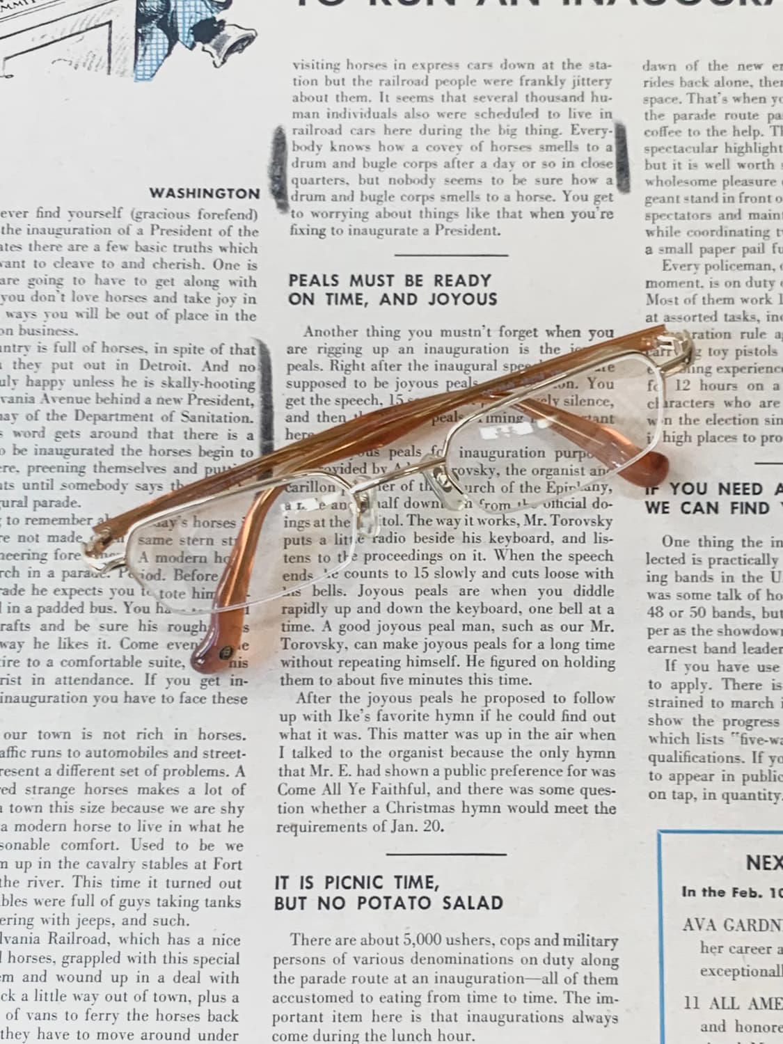 [픽키-599] 골드 메탈 하프림 안경테 브라운팁 안경 상품이미지1