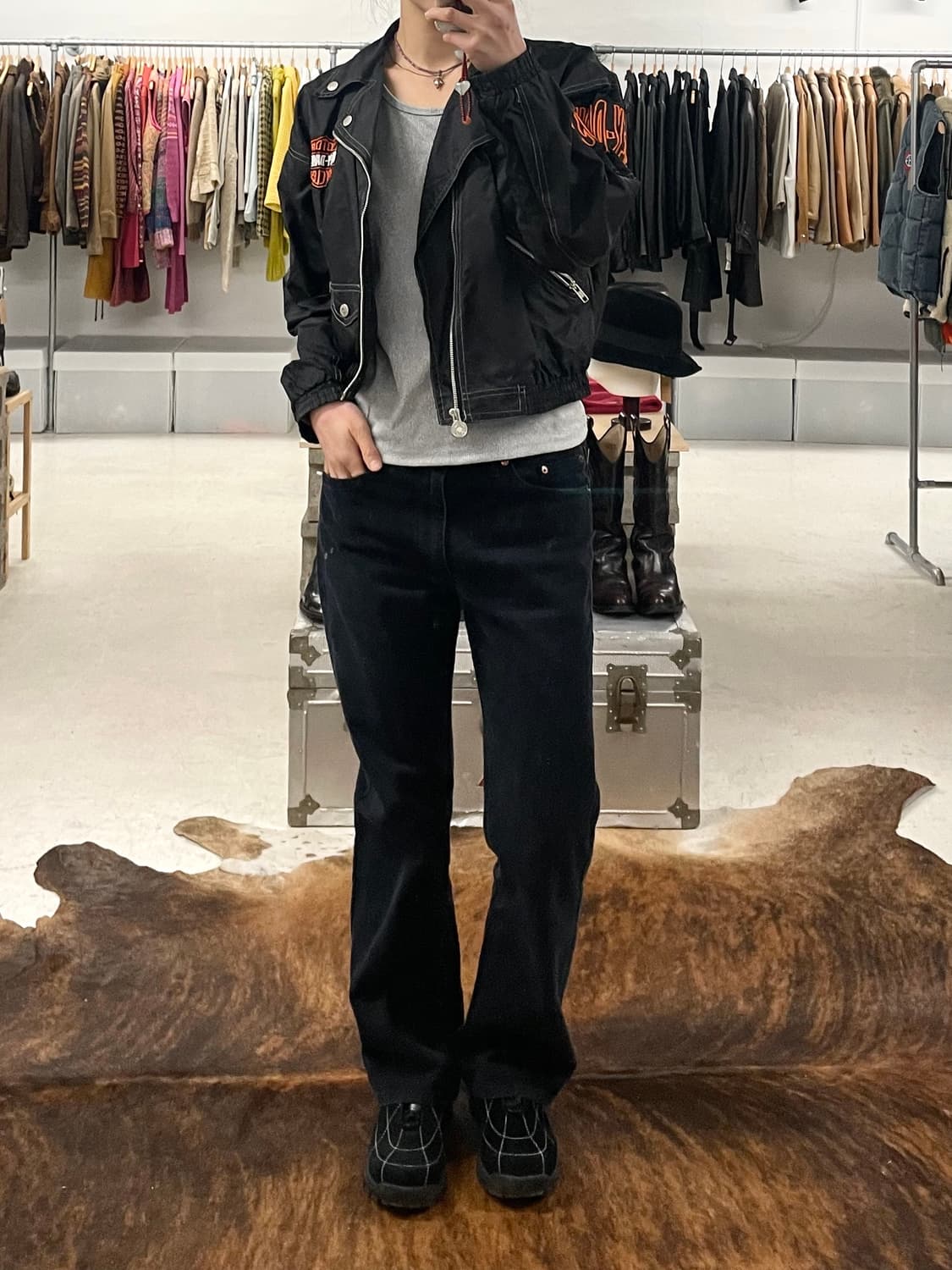 90's  LEVI'S 517 denim pants 리바이스 부츠컷 상품이미지1