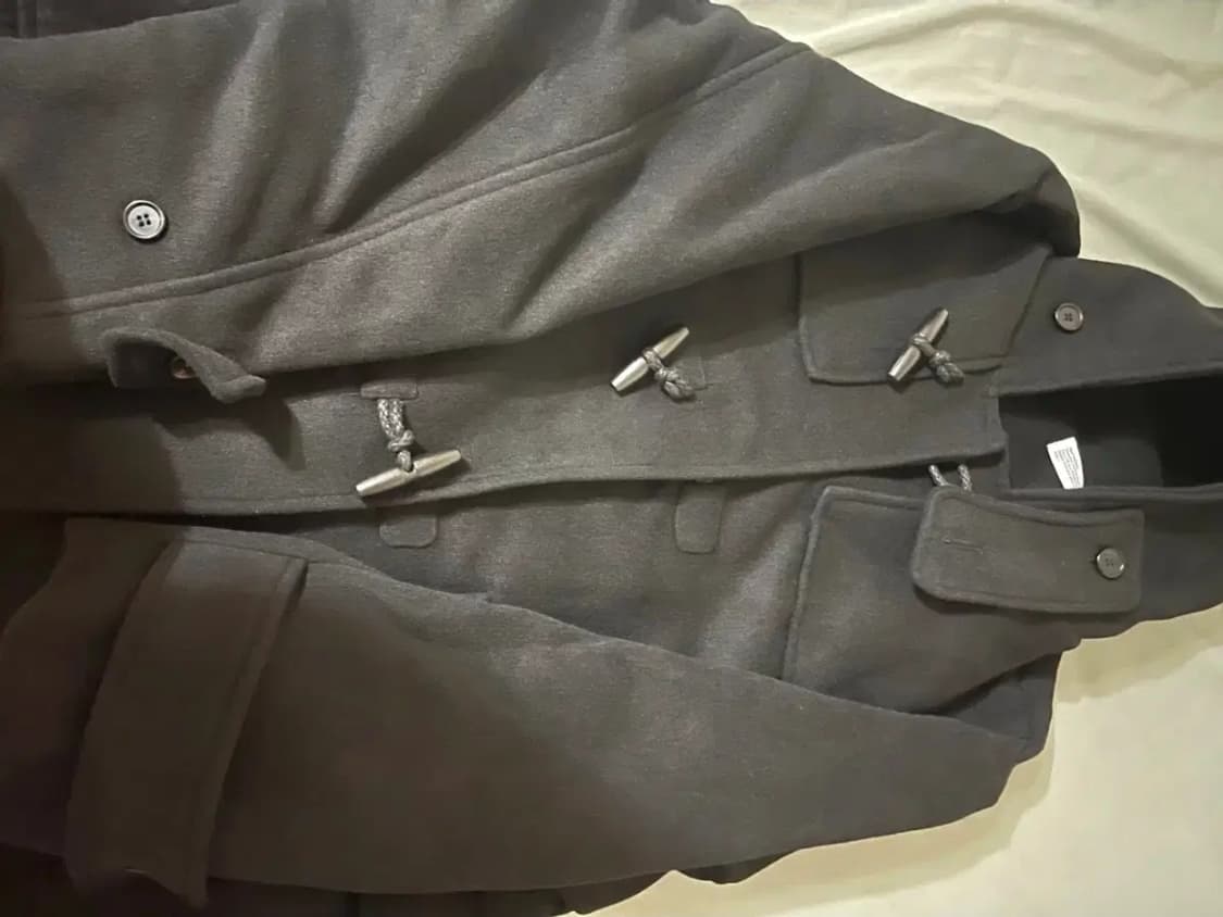 파르티멘토 멘톤 콘보이 더플 코트 블랙 상품이미지3