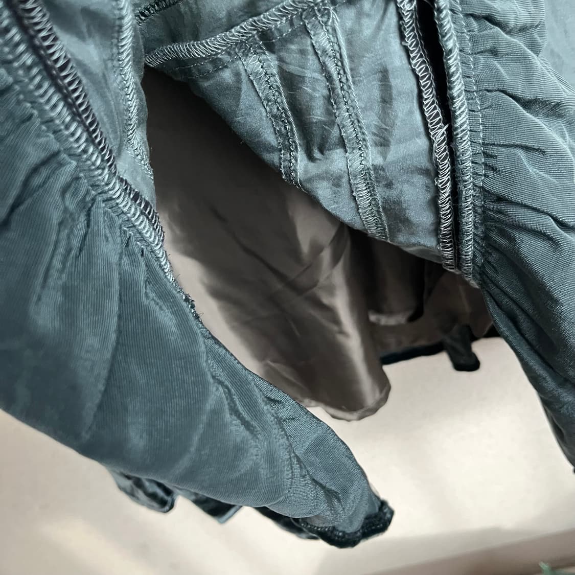 실크 빈티지 슬리브리스 원피스 상품이미지6