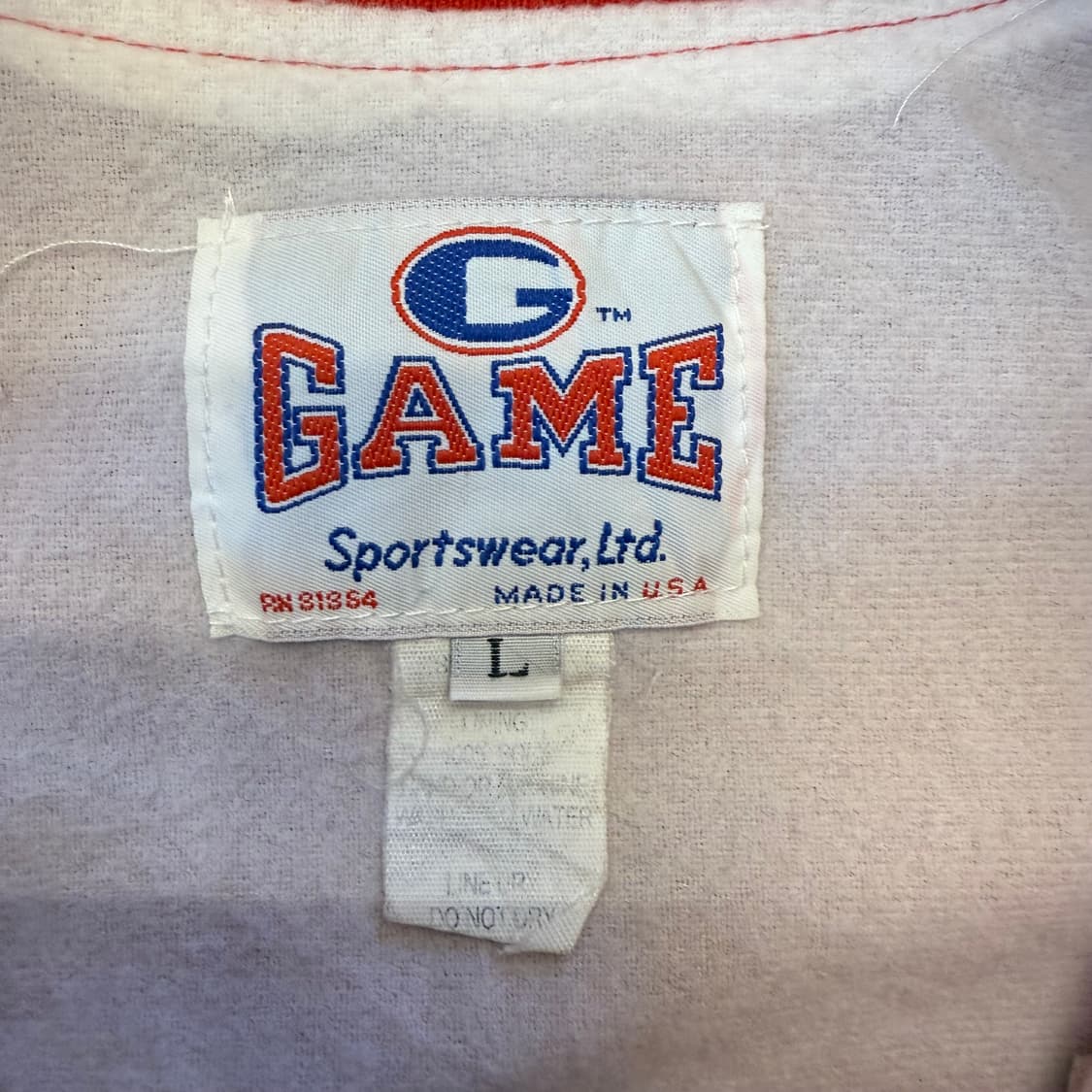 USA 빈티지 바시티자켓 레드 상품이미지4