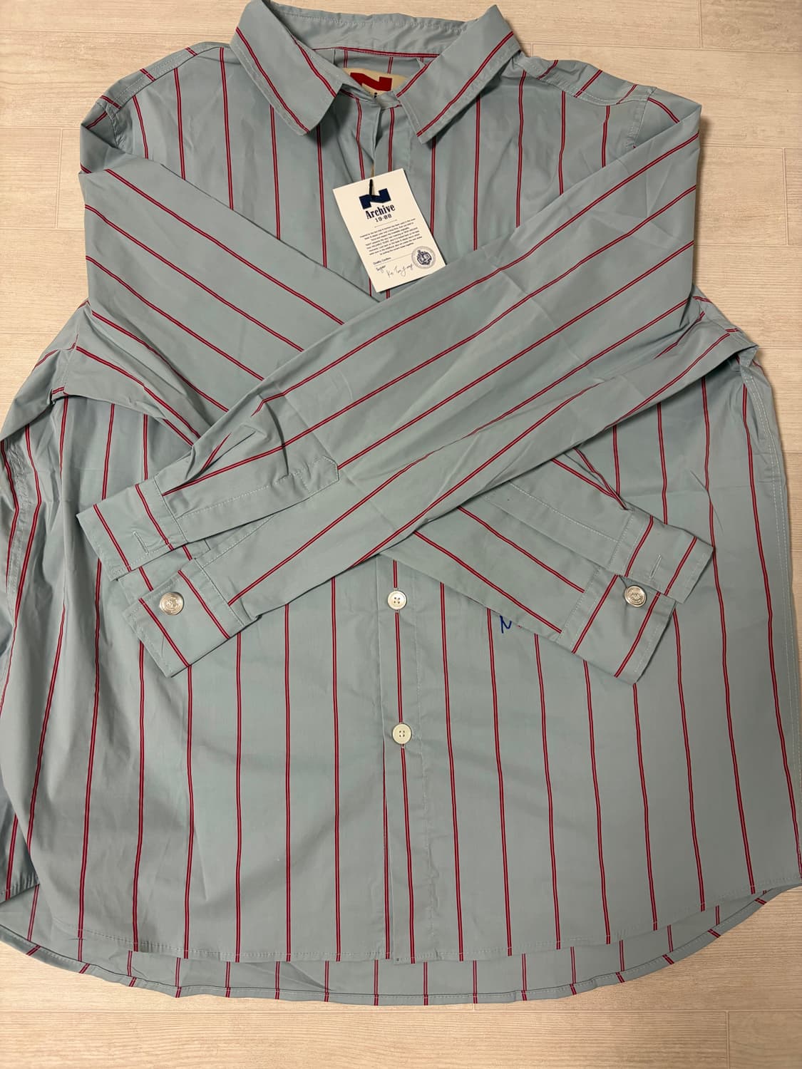 N archive 2025년 셔츠(택있는 새상품) 상품이미지1