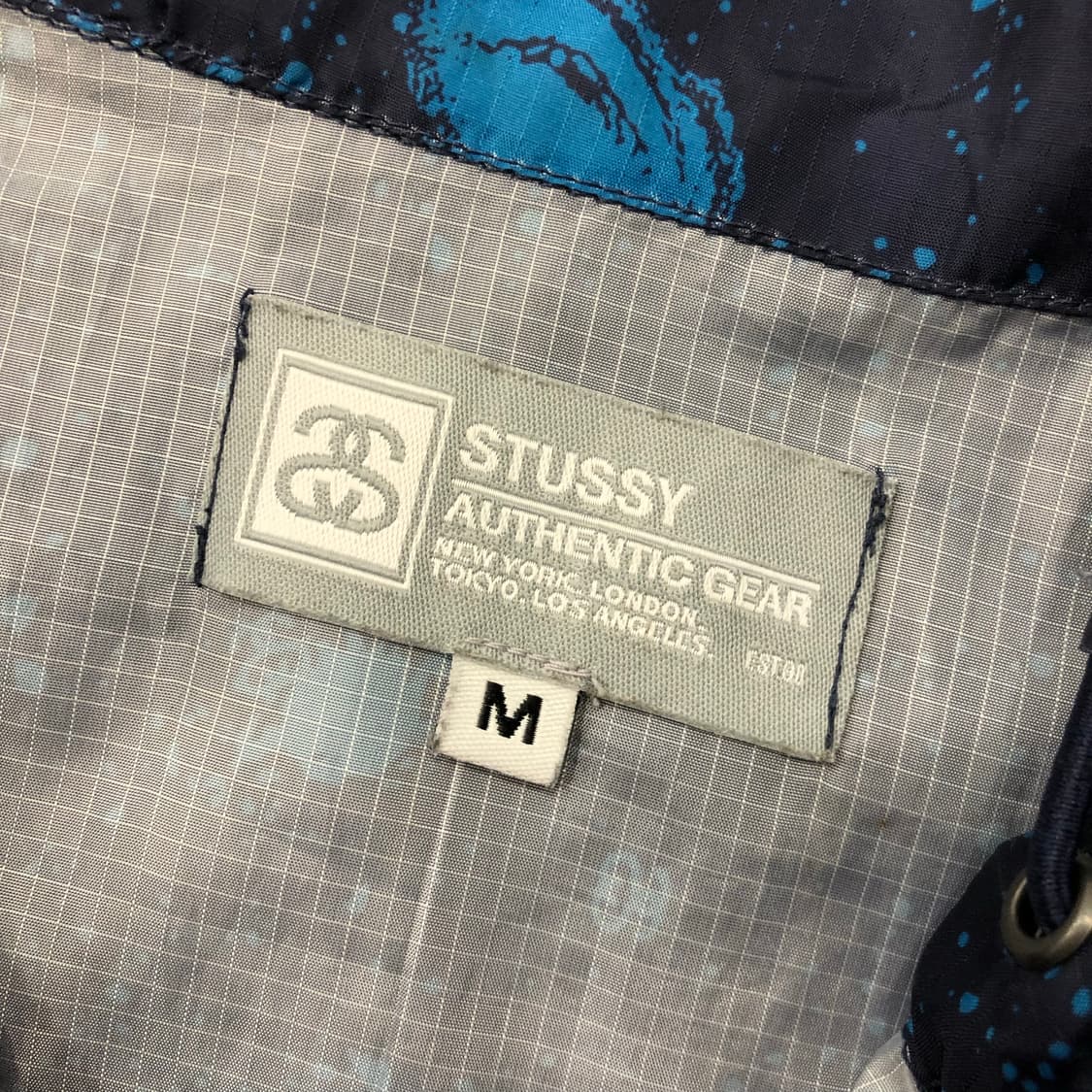 스투시 재팬 투웨이 패턴 바람막이 자켓 상품이미지9