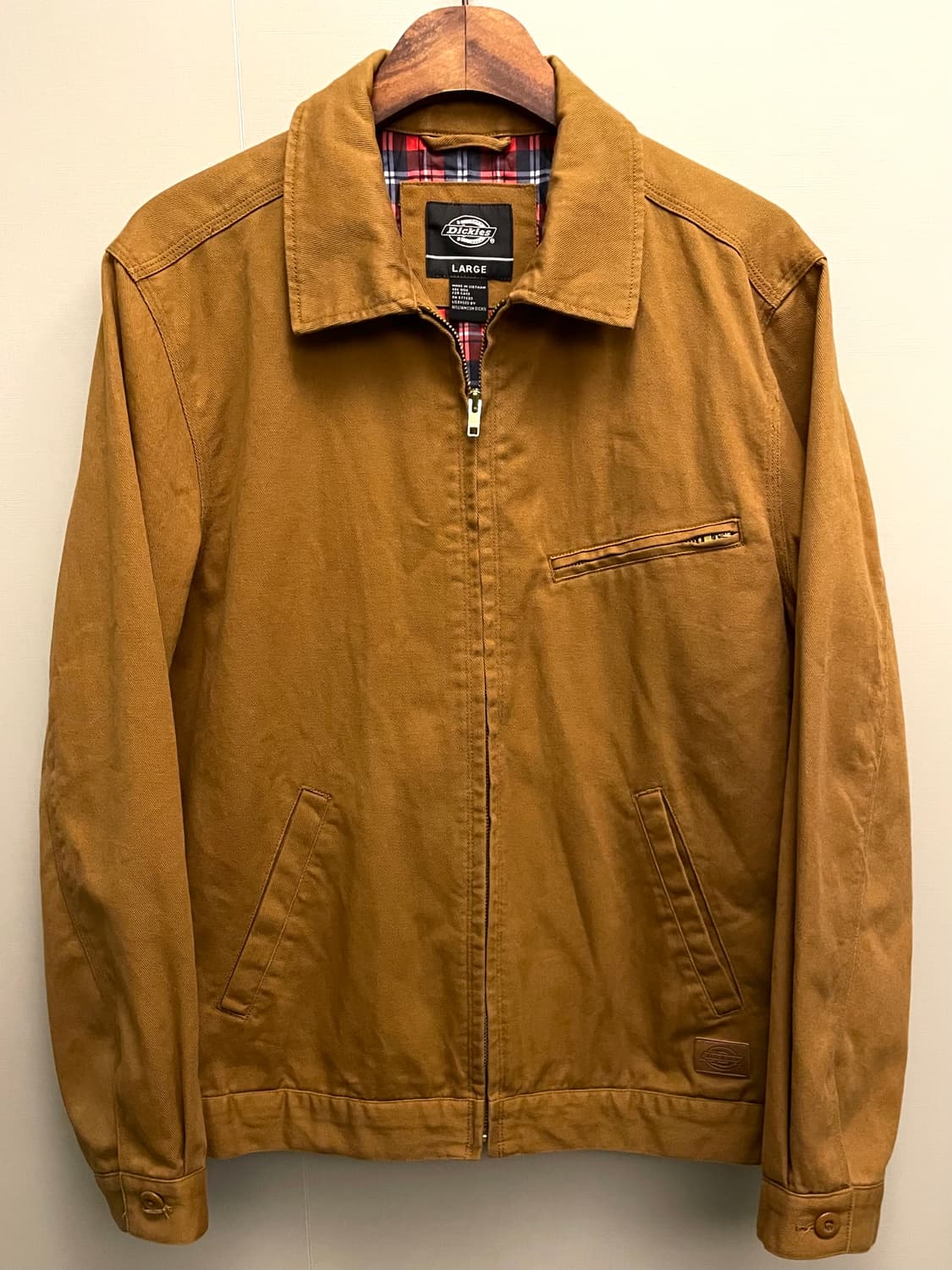 (L)Dickies 디키즈 아이젠하워 워크자켓 브라운 카멜 상품이미지1