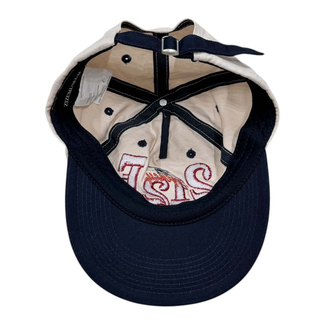 지제뮤지엄 2.21 캡 모자 네이비 상품이미지3