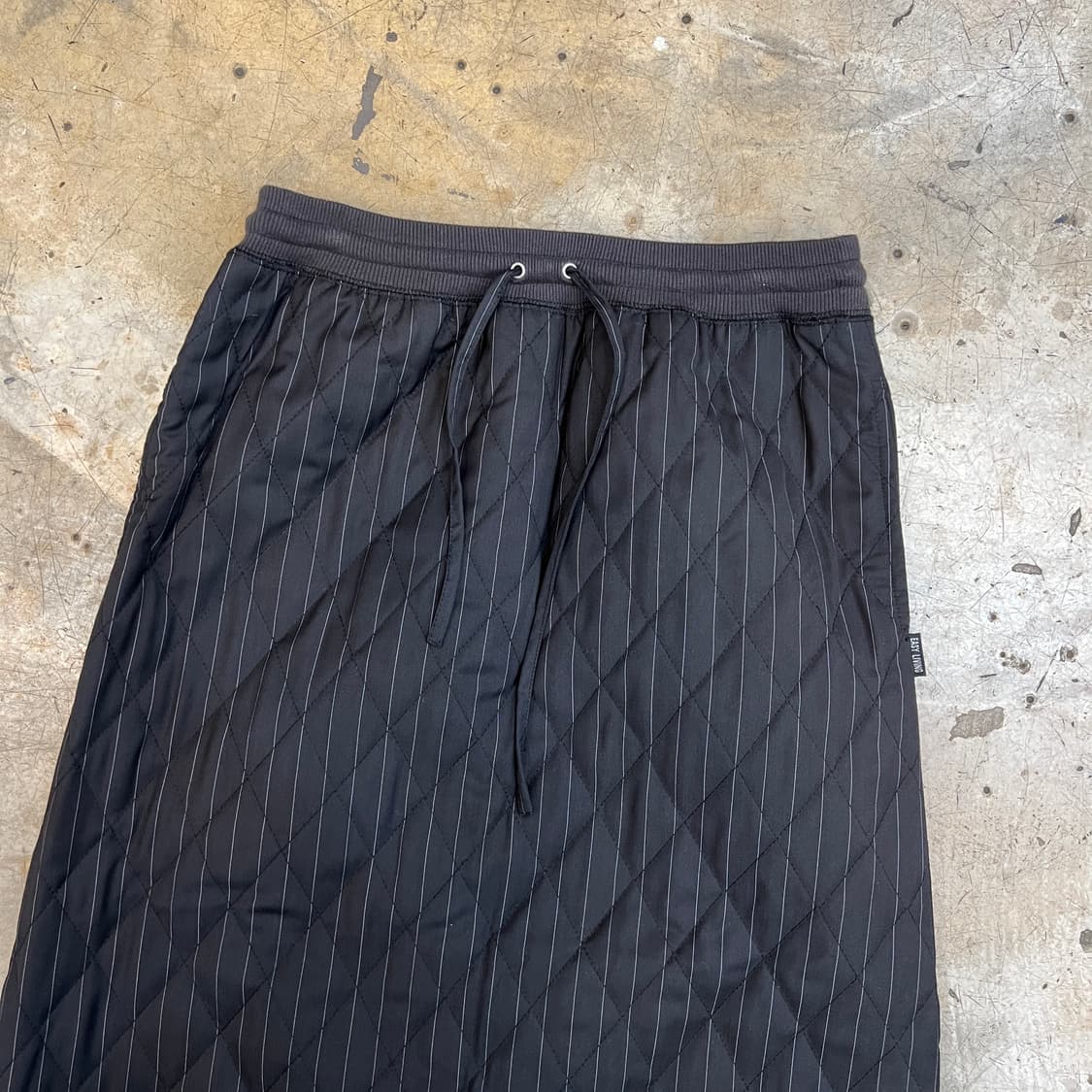 Comme ca 퀼팅 롱 스커트 상품이미지2