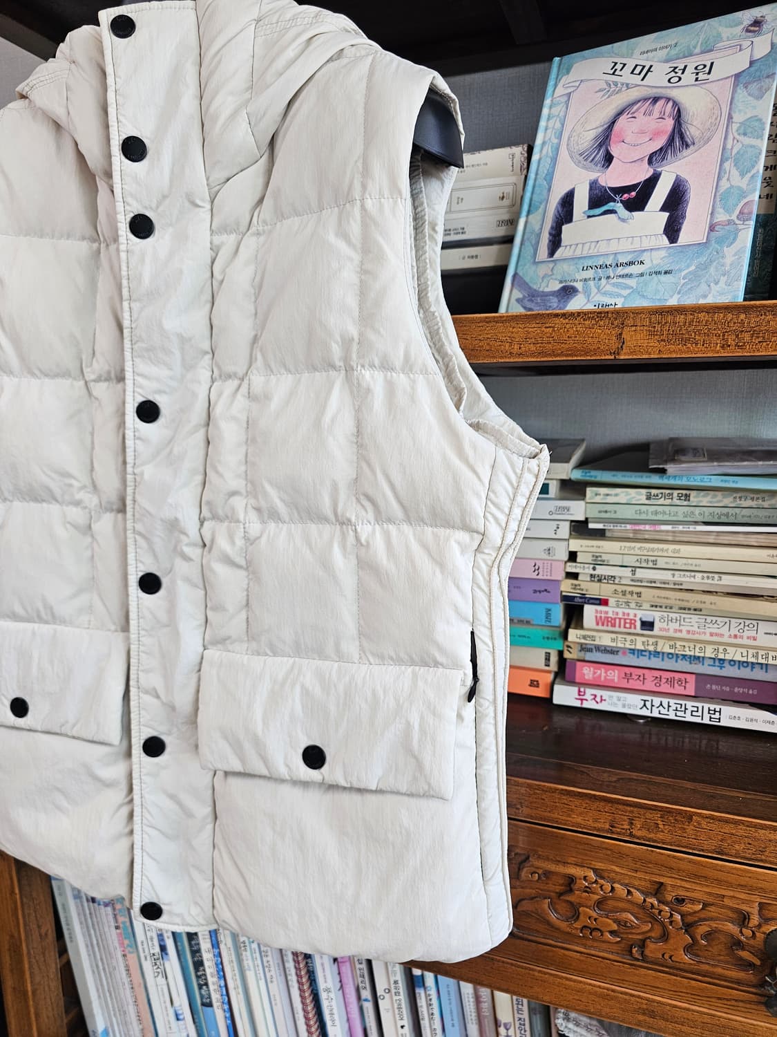 정품 씨피 CP컴퍼니 고글 패딩 조끼 100 팔아요 자켓 상품이미지5