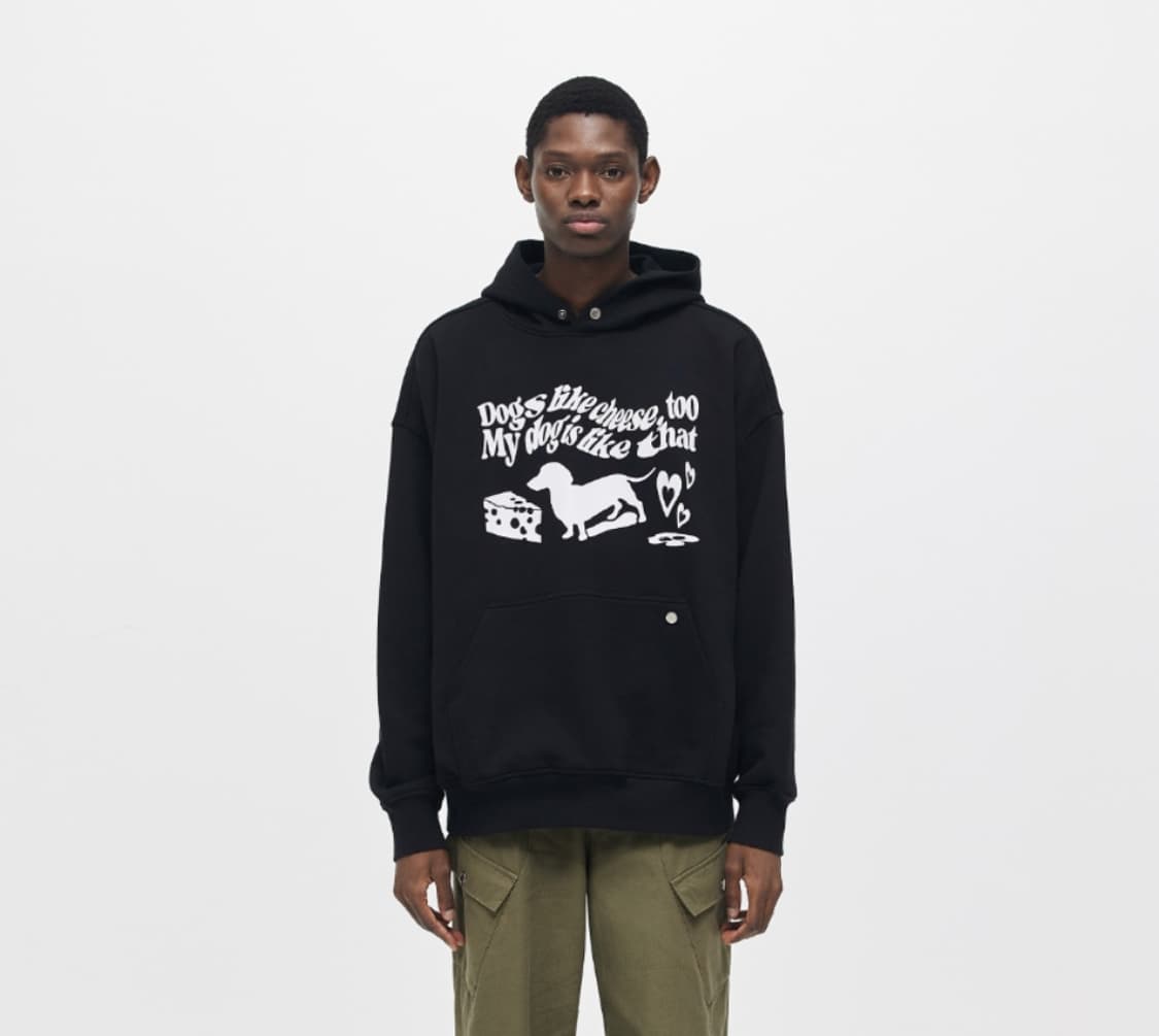 무신사 애드오프 후드티셔츠 100~105 상품이미지3