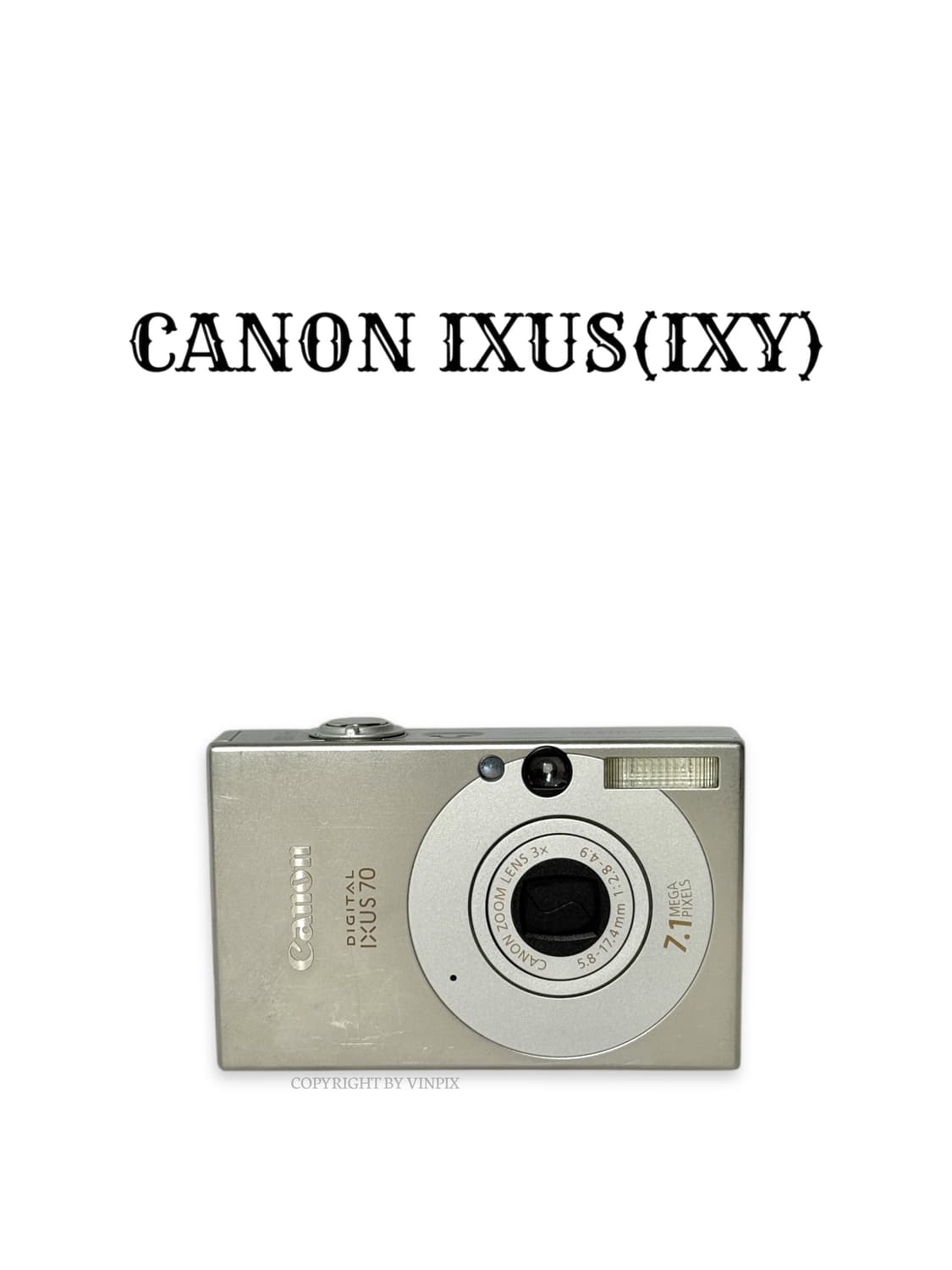 캐논 익서스 70(ixus 70, ixy 10) 빈티지 디지털 카메라 상품이미지1