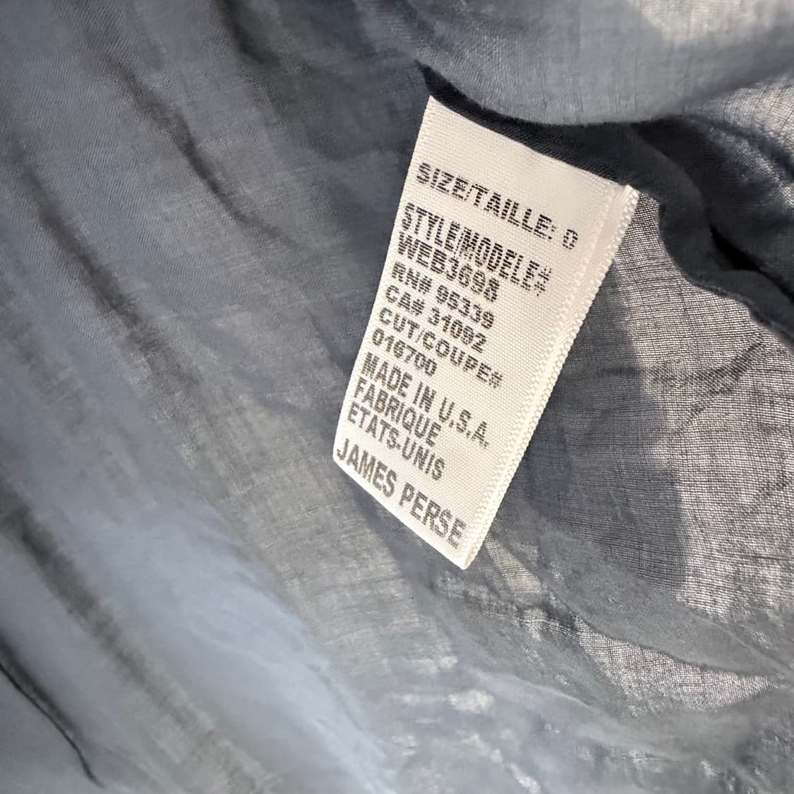 JAMES PERSE 2pocket shirt blouse 상품이미지5