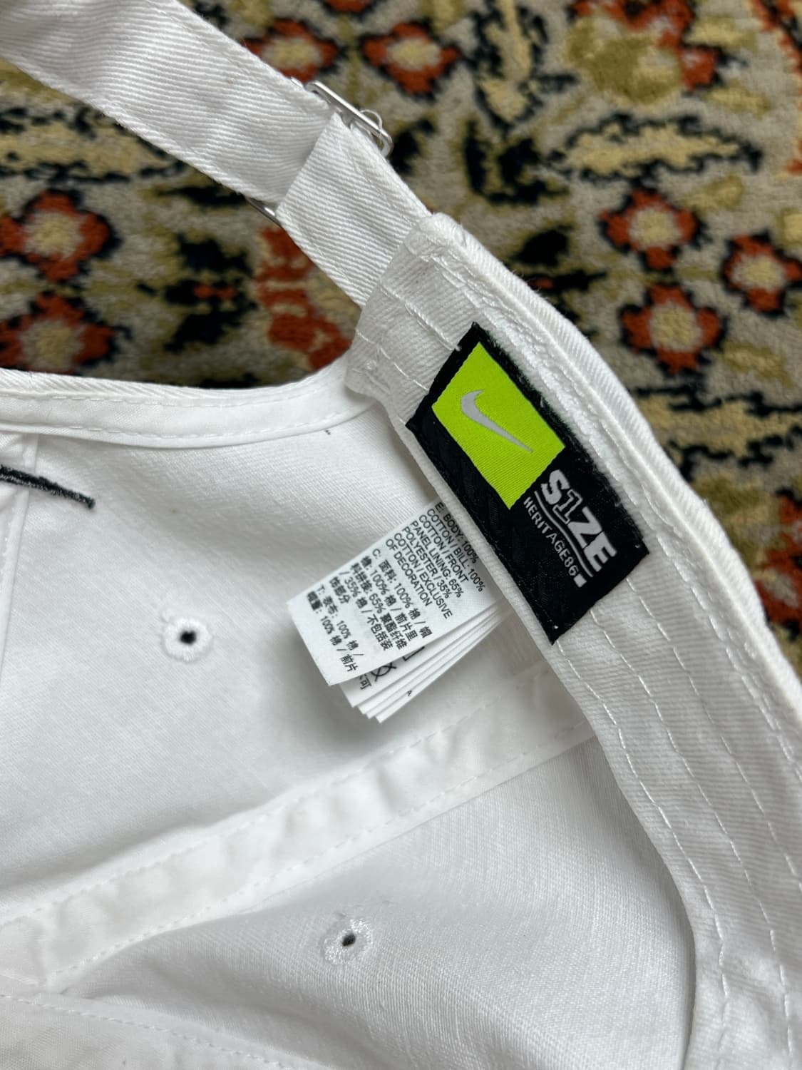 나이키 코리아 헤리티지86 볼캡 화이트 상품이미지4