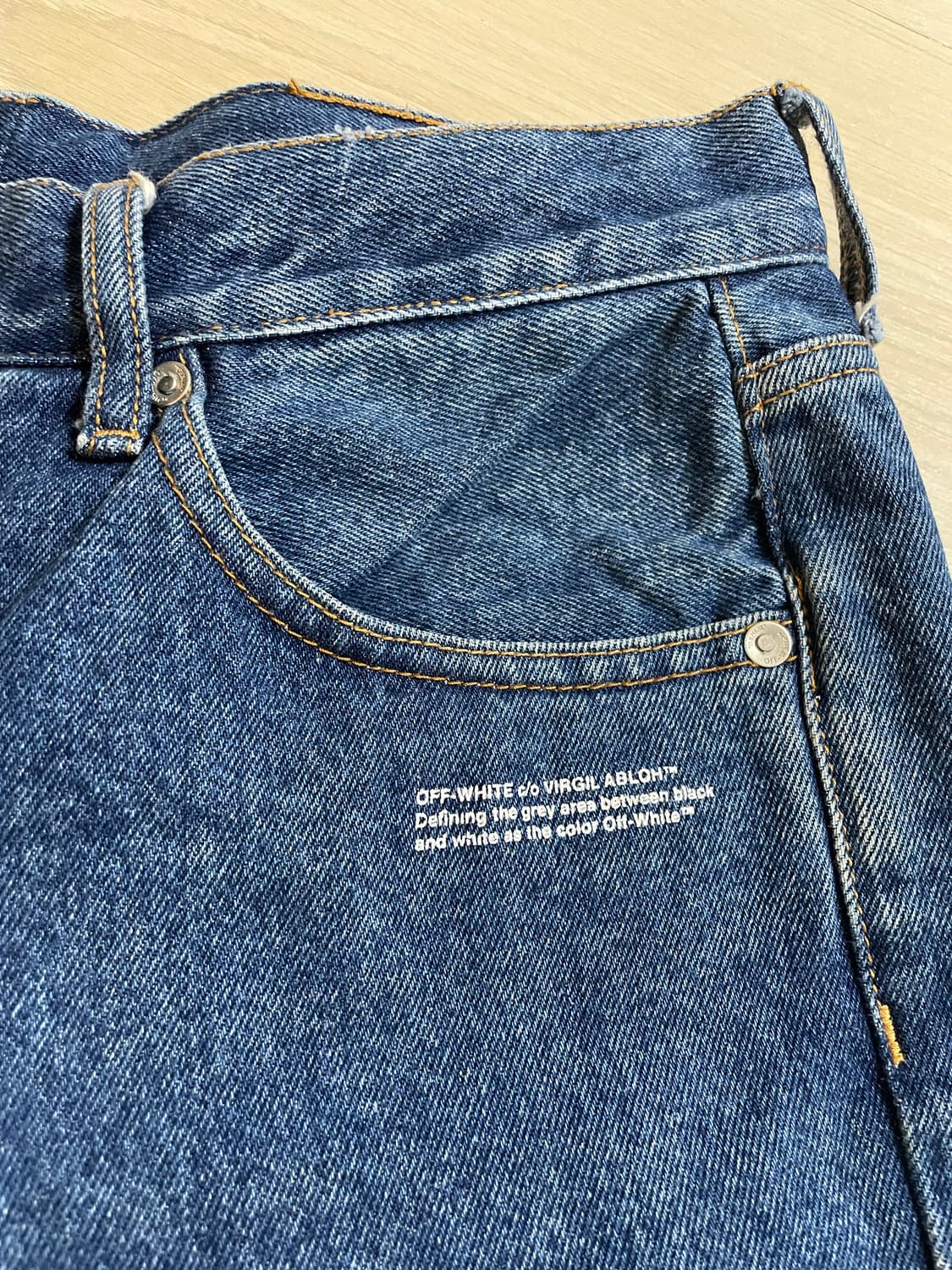 Off White jean 상품이미지7