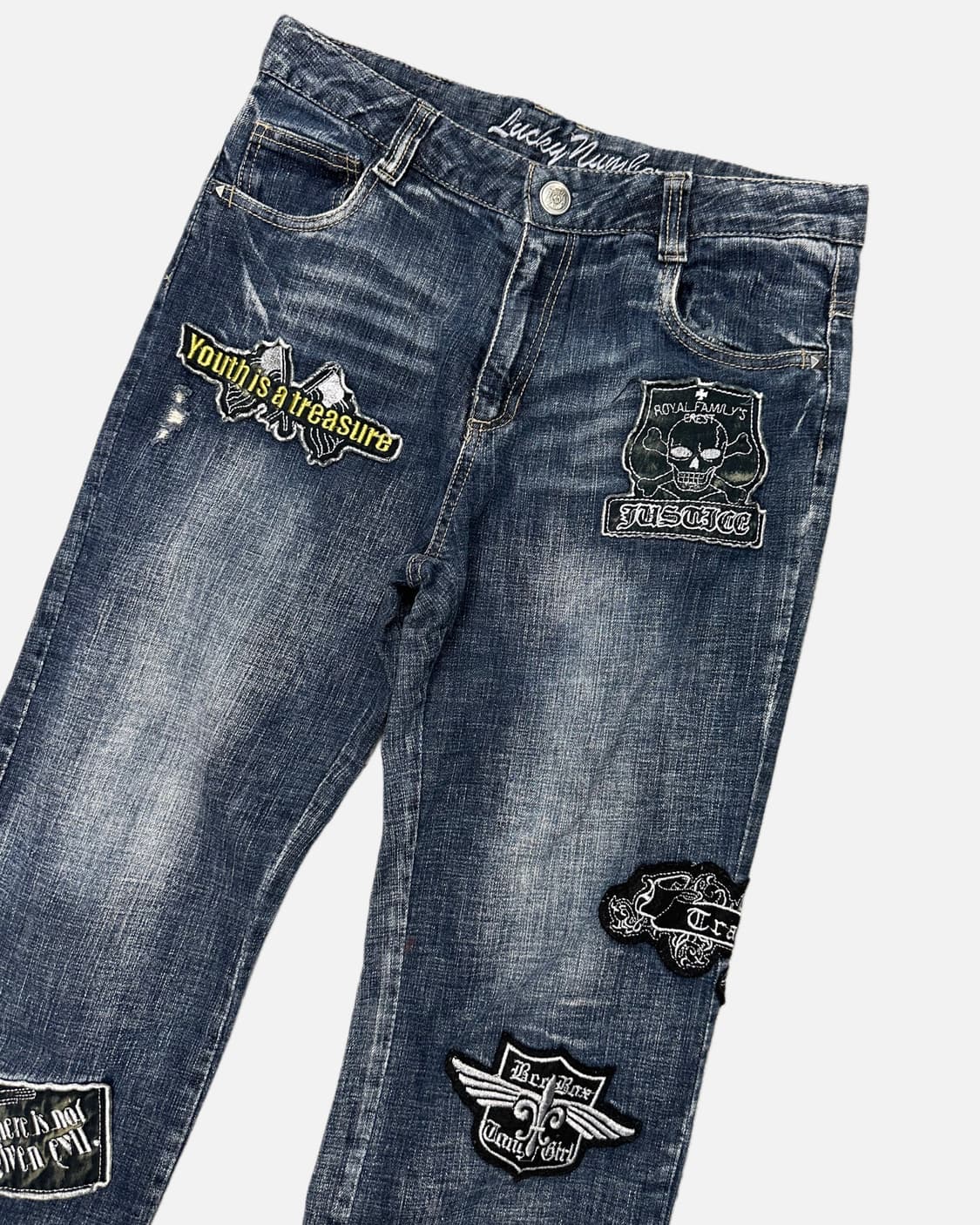 punk patch detail jean 상품이미지2