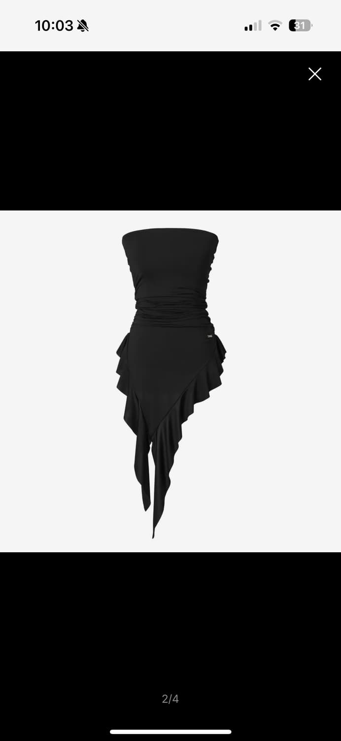 카키포인트 러플 레이어드 탑 Ruffled Layered Top 상품이미지2