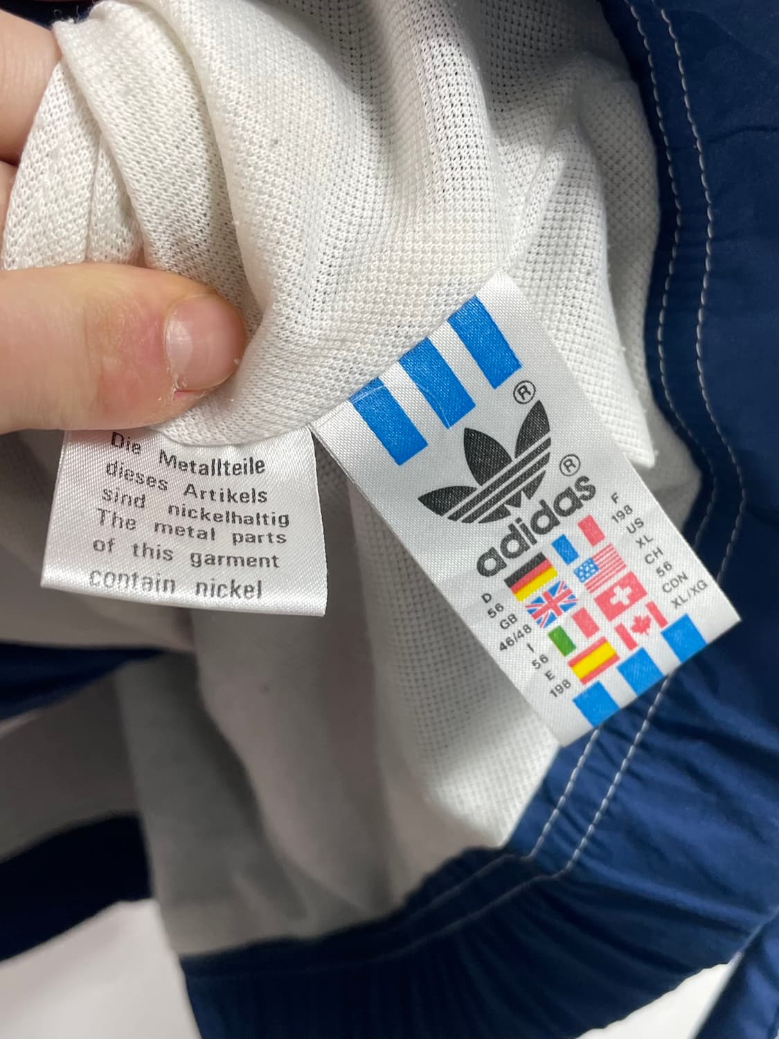  90s 아디다스 투톤 나그랑 바람막이 (on.51)   상품이미지7