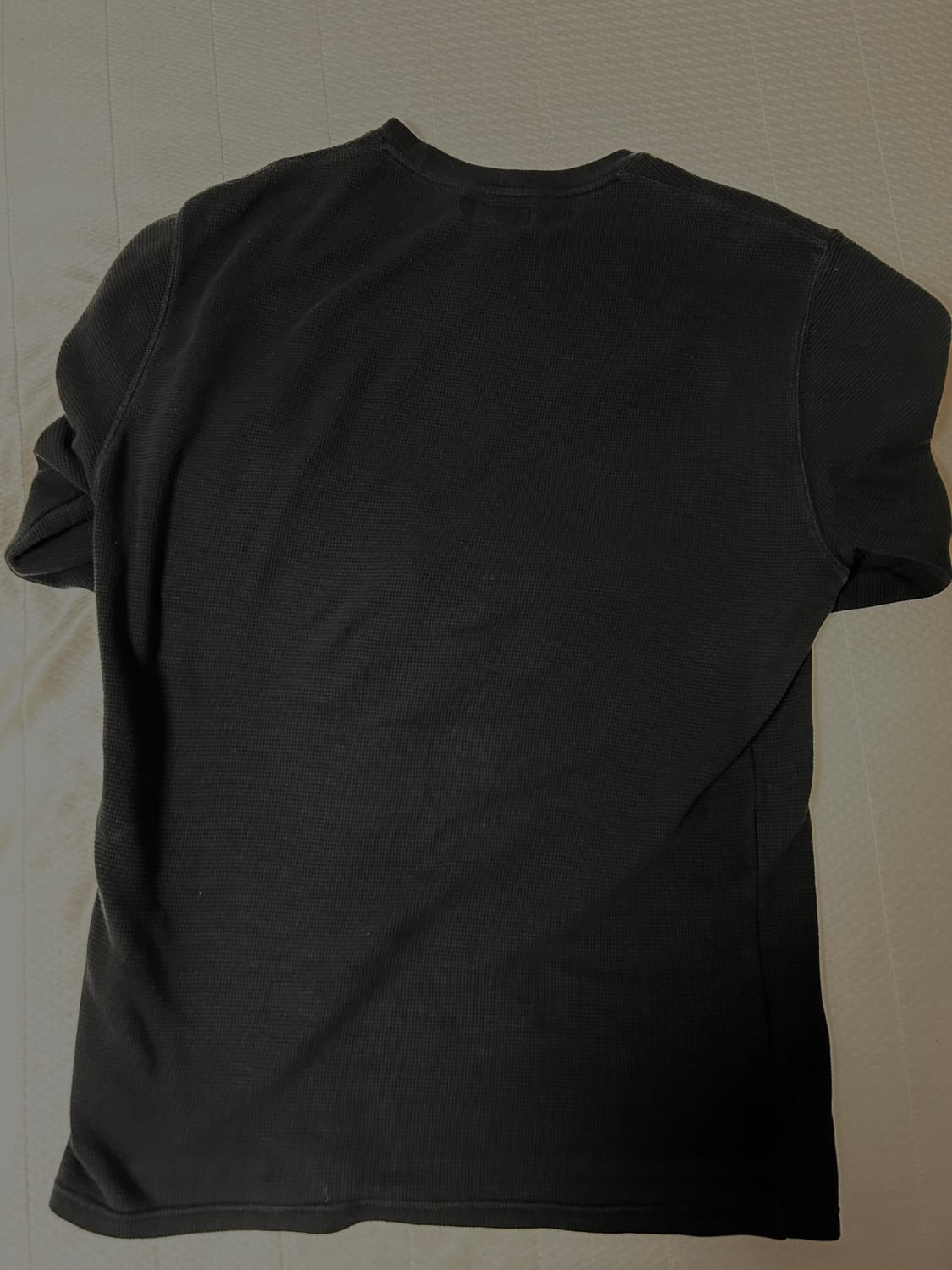 폴로 와플니트 M 블랙 상품이미지2