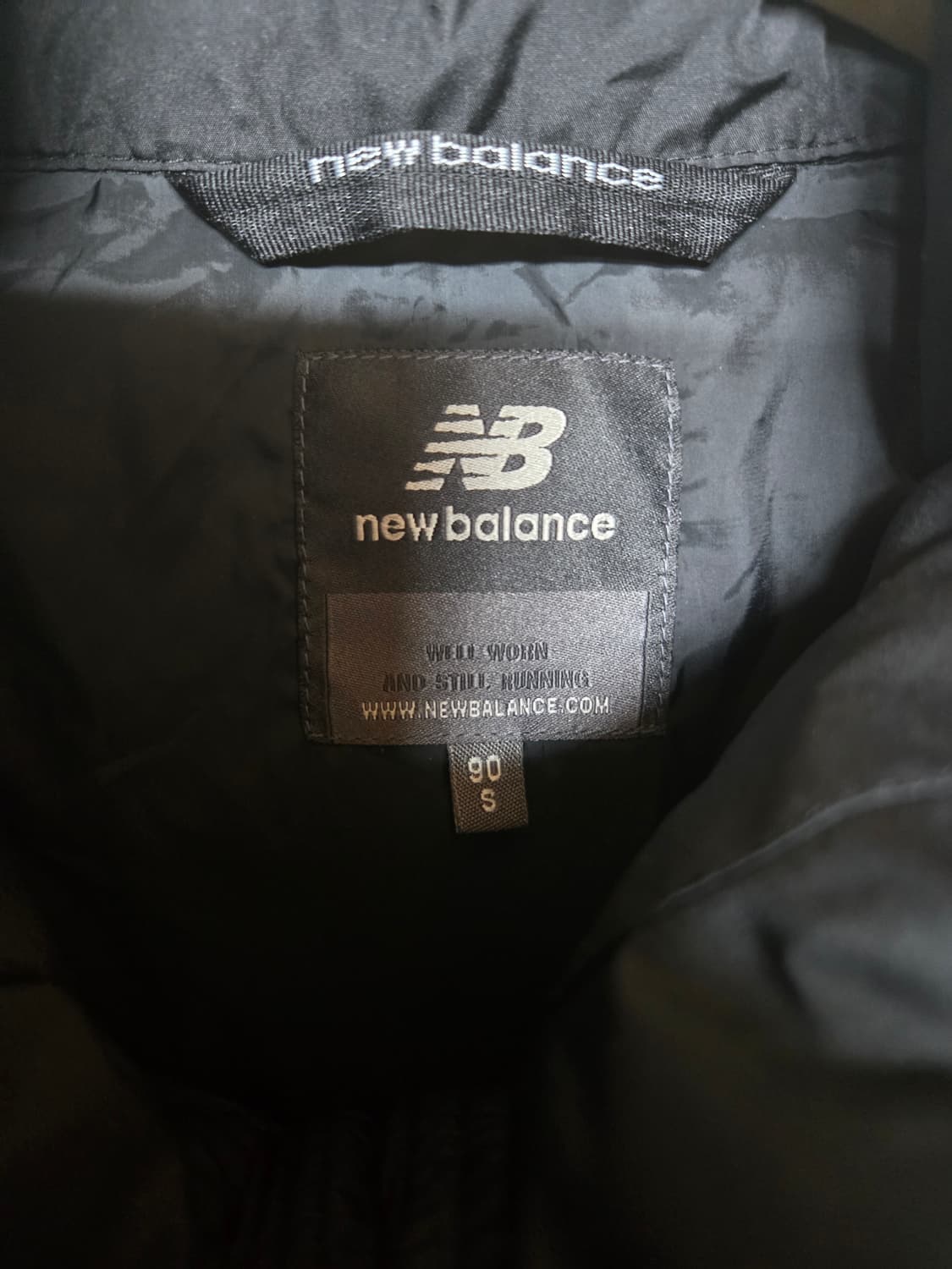 뉴발란스 구스 블랙 패딩 점퍼90S 상품이미지8