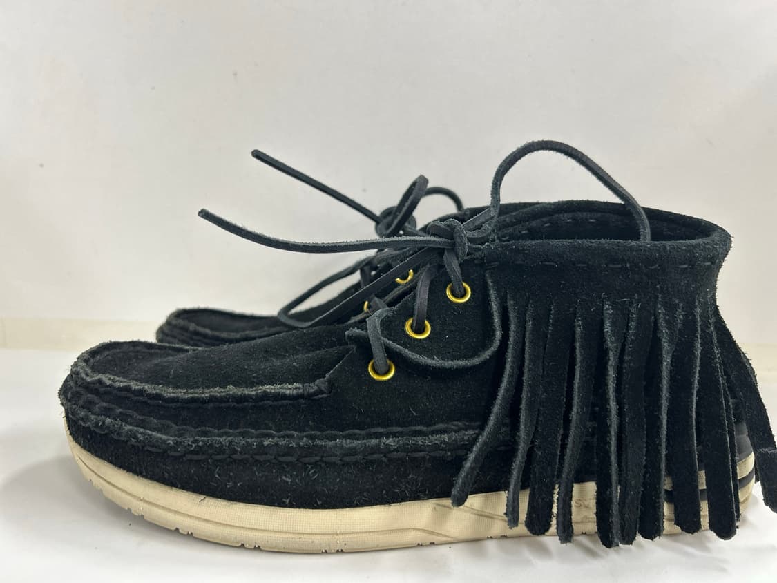 VISVIM 비즈빔 블랙 스웨이드 보야져 목 샤먼포크  9 상품이미지3