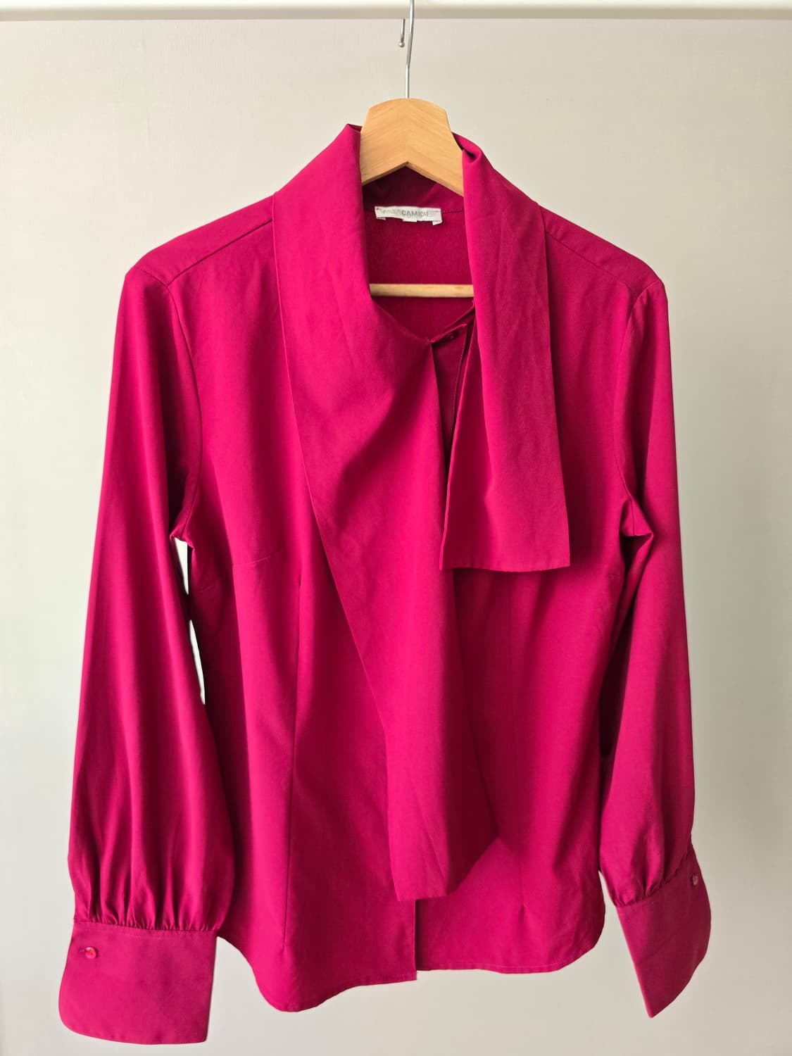 NARACAMICIE Tie-Neck Blouse Italy made 상품이미지5