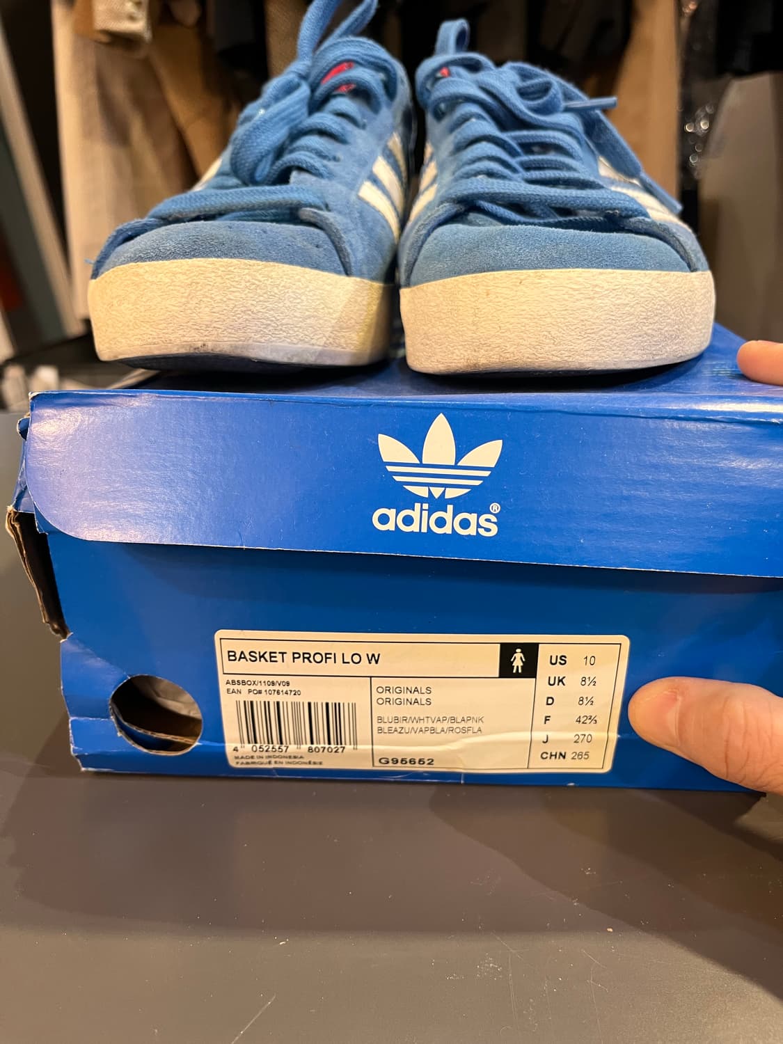 아디다스 바스켓 프로피 로우 (270mm) 상품이미지7