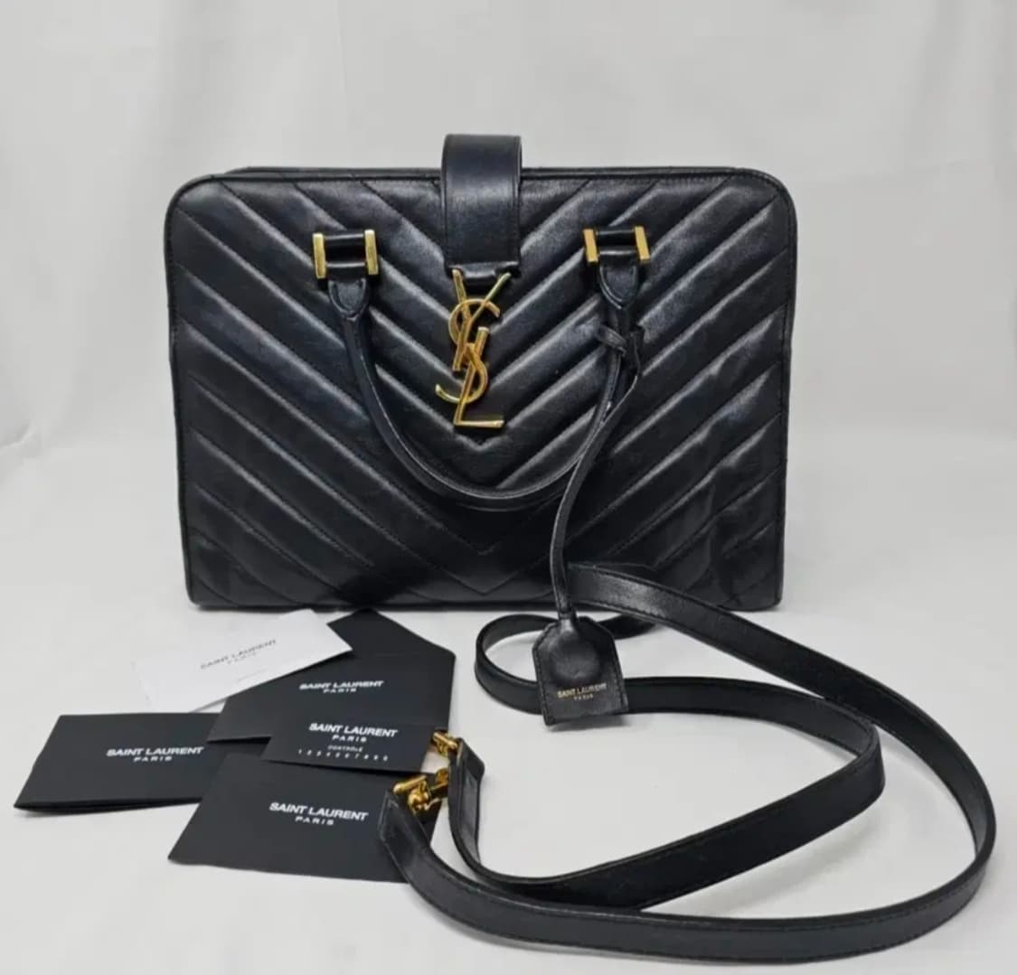 생로랑 YSL 카바스 토트백 크로스백 상품이미지2