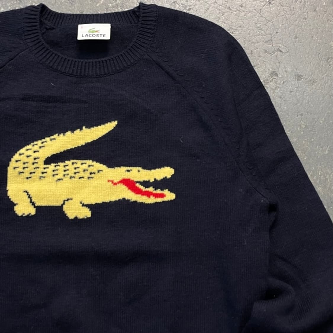 95 라코스테 빅로고 니트  상품이미지2