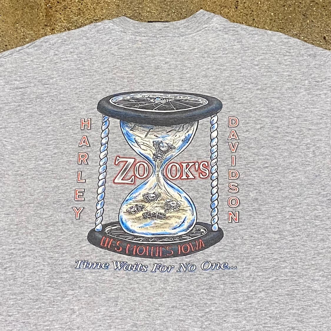 90s Made in USA 빈티지 할리데이비슨 빅로고 반팔티 상품이미지7