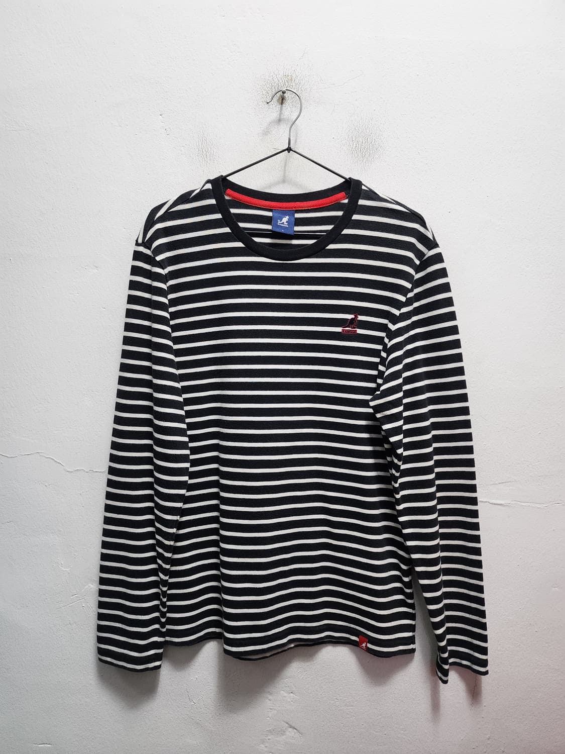 캉골 스트라이프 긴팔 티셔츠  상품이미지1