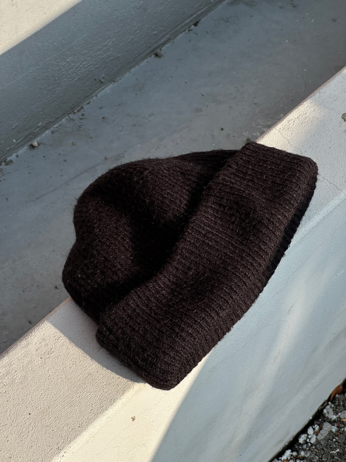 [F] 자라 무지 블랙 비니 모자 상품이미지3