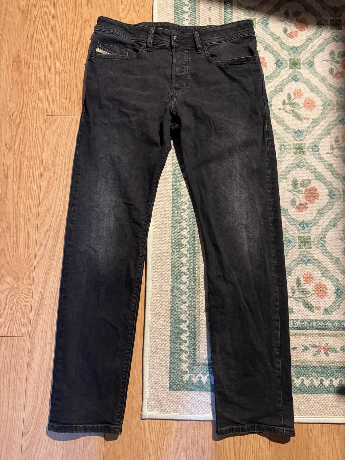 디젤 인더스트리 슬림핏 흑청 데님 상품이미지1