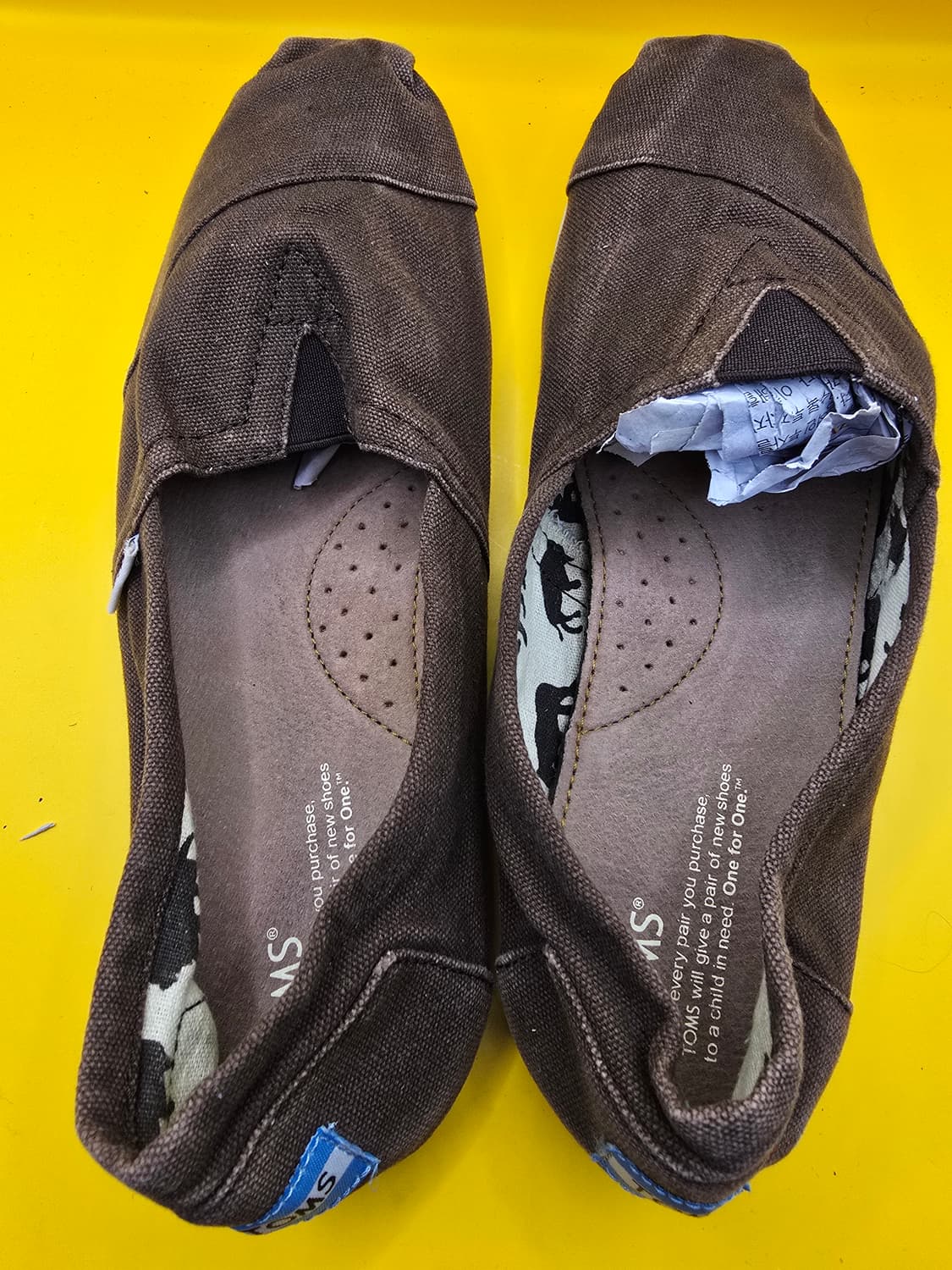 탐스 브라운 캔버스 슬립온 270 상품이미지2