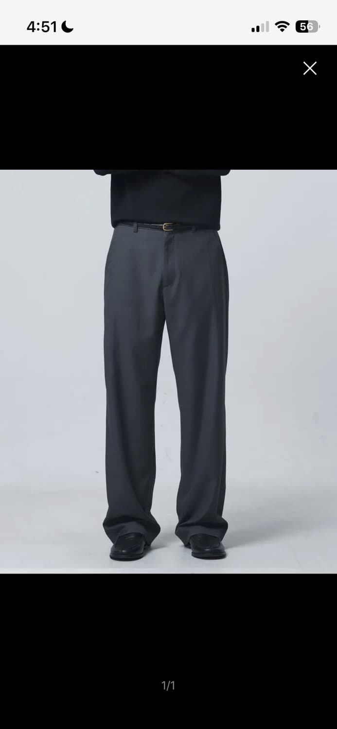 파세르 백포켓 슬랙스 m 상품이미지1