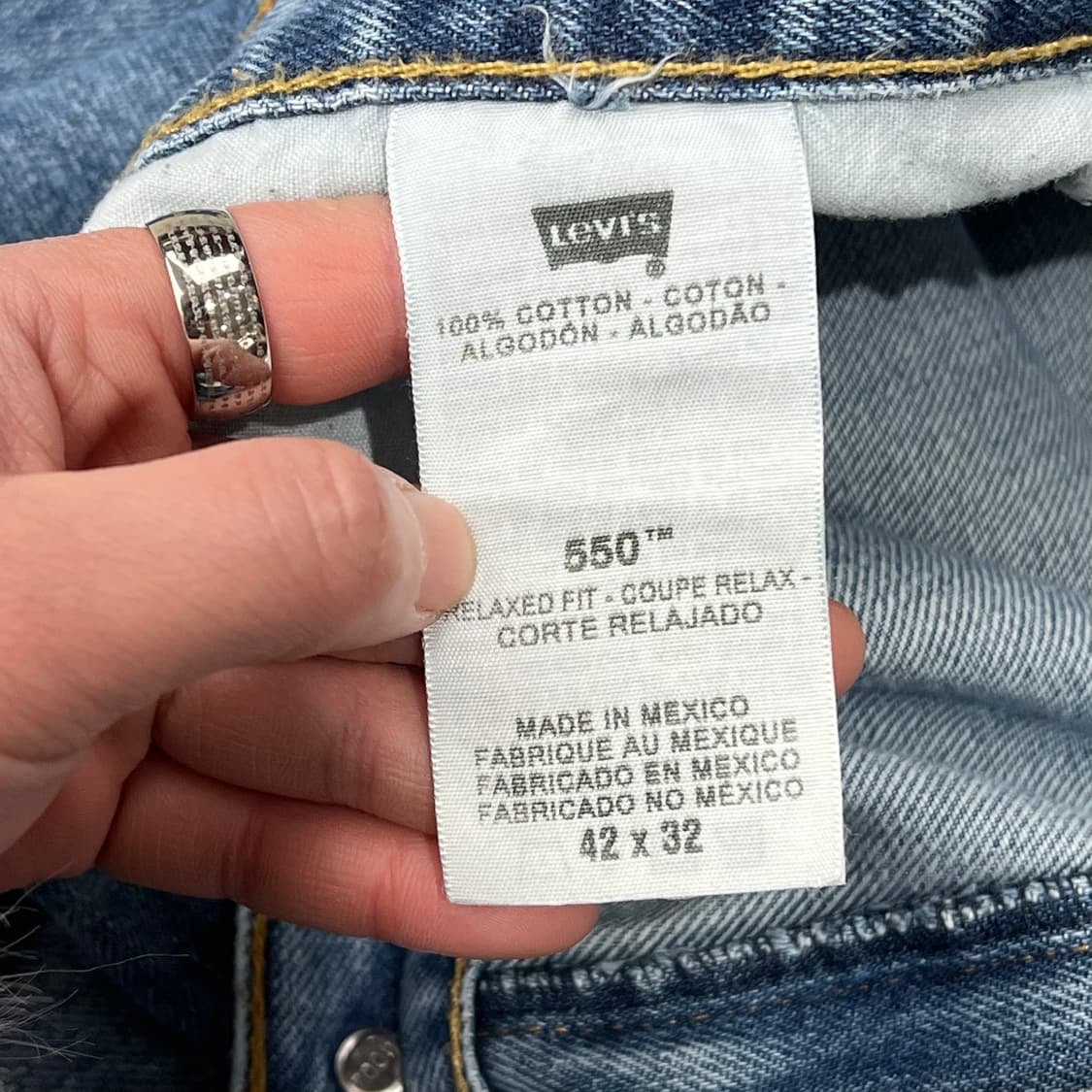리바이스 550 데님팬츠 s09596 상품이미지8