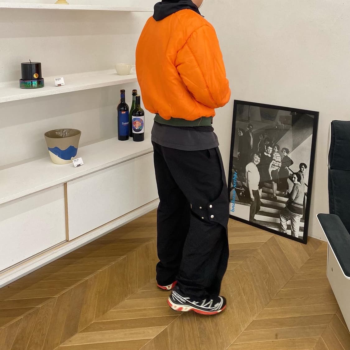 블렌디드노이즈 스냅 팬츠 상품이미지3