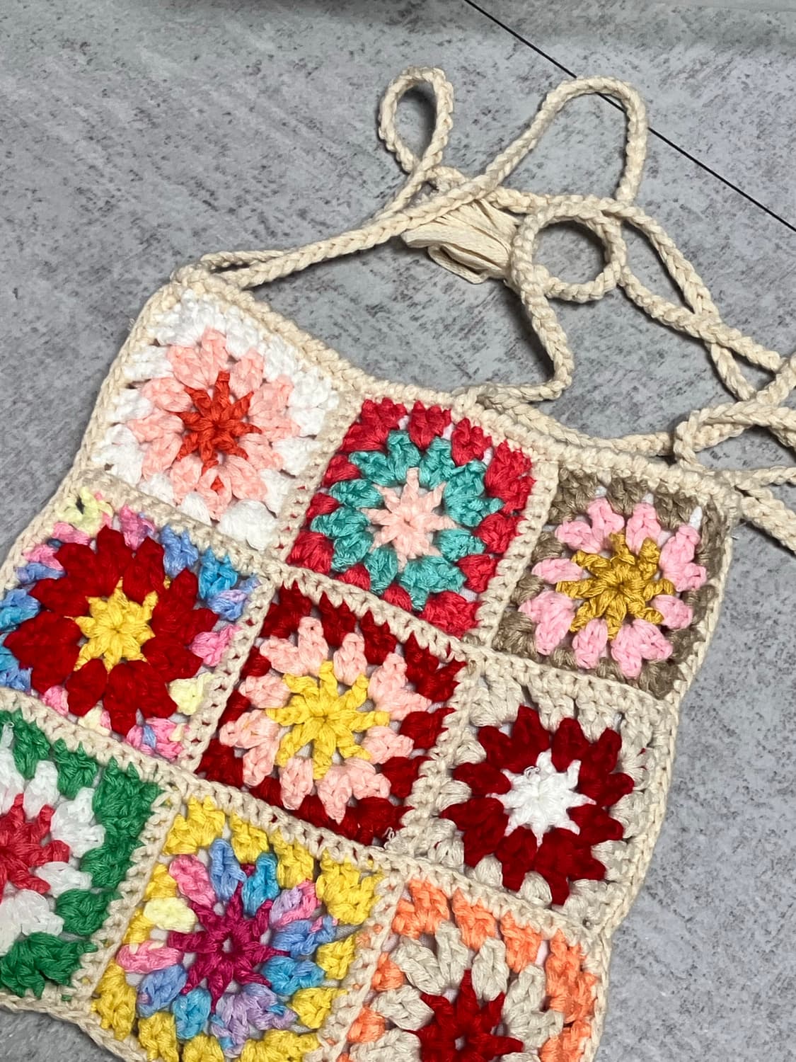 크로쉐 스퀘어 가방  상품이미지1