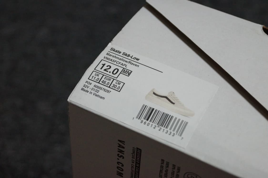 (300) 반스 스케이트 스케이트 로우 마쉬멜로우 라벤 상품이미지3