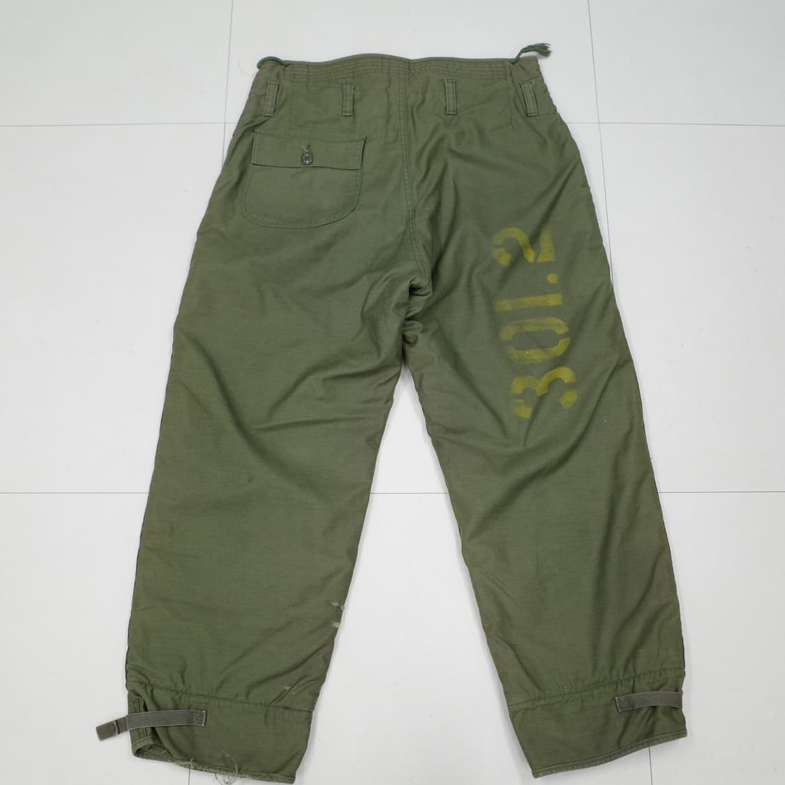 80s USN 미 해군 콜드웨더 덱팬츠 LARGE  상품이미지7