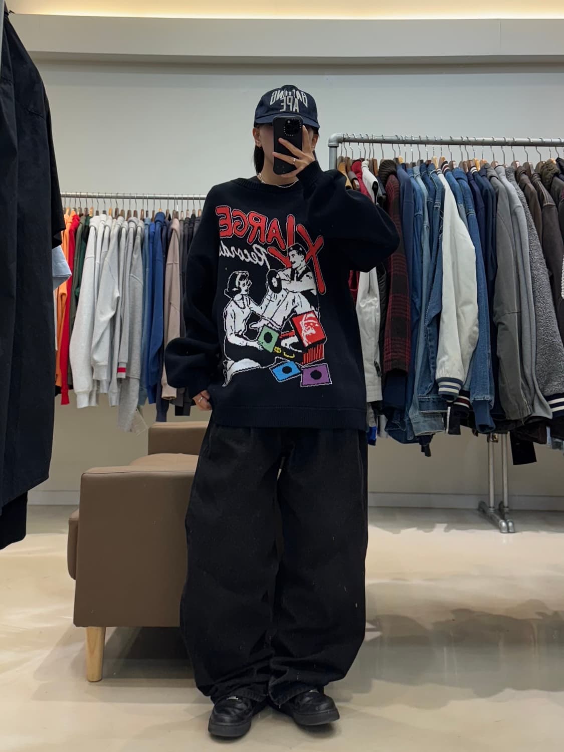 XLarge 레코드 니트 상품이미지7