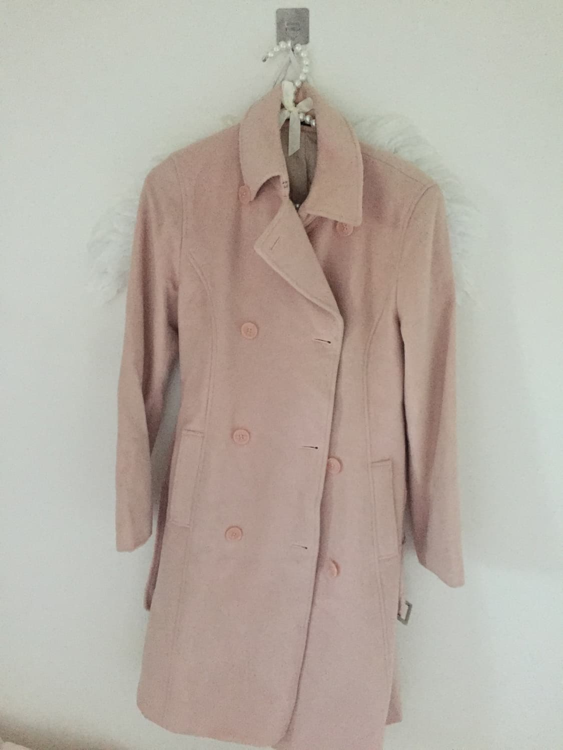 Soft pink coat 상품이미지6